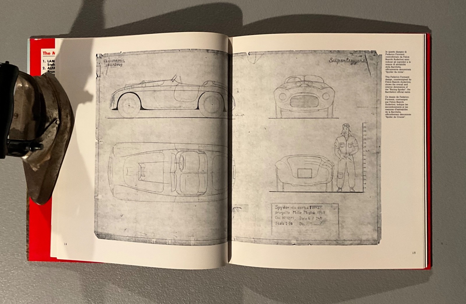 Ferrari 166 MM Barchetta by Bianchi Anderloni & Moretti | 1991 | Hardcover