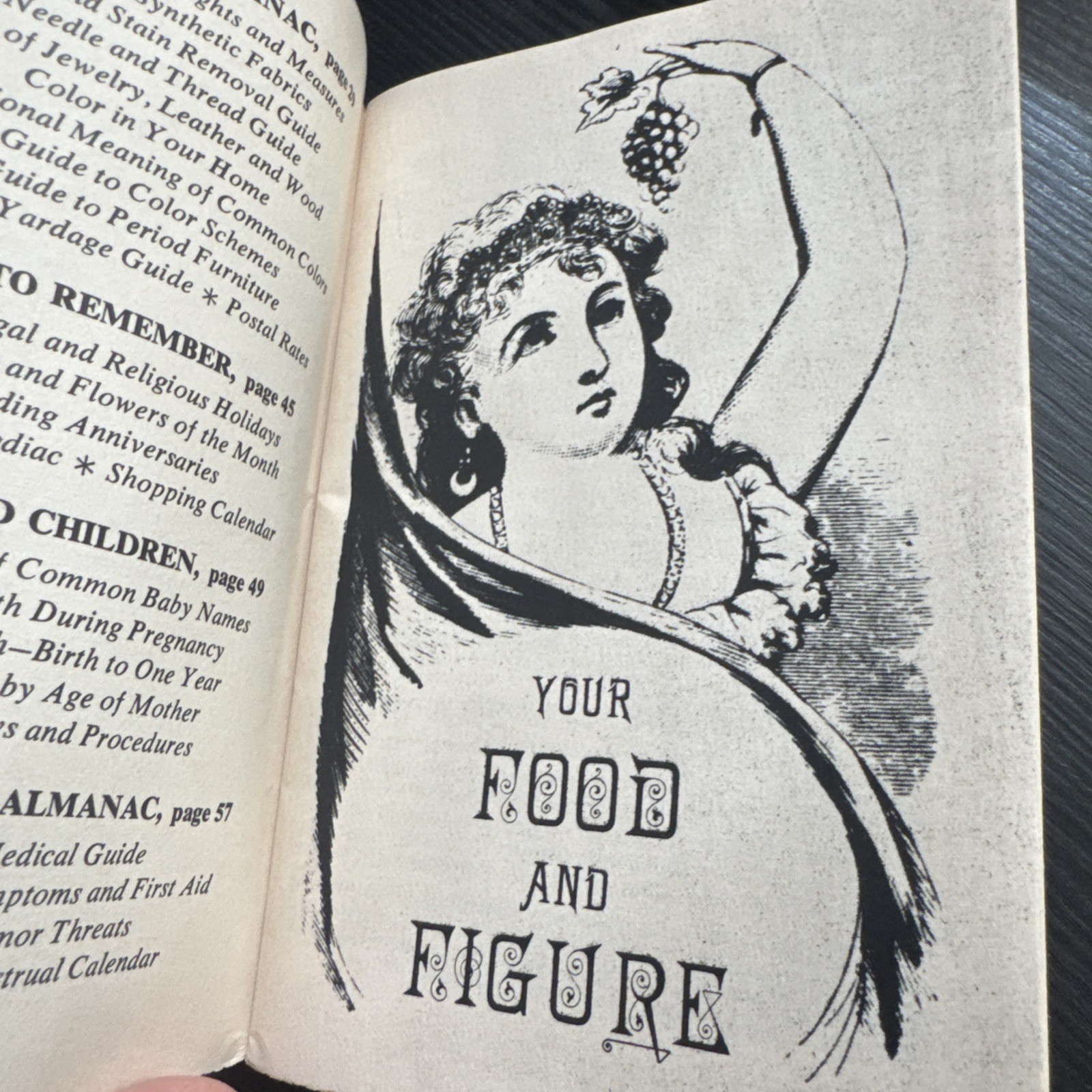 Woman’s Almanac and Book Of Facts 1967 Dell Purse Book Women Feminism 64 Pages