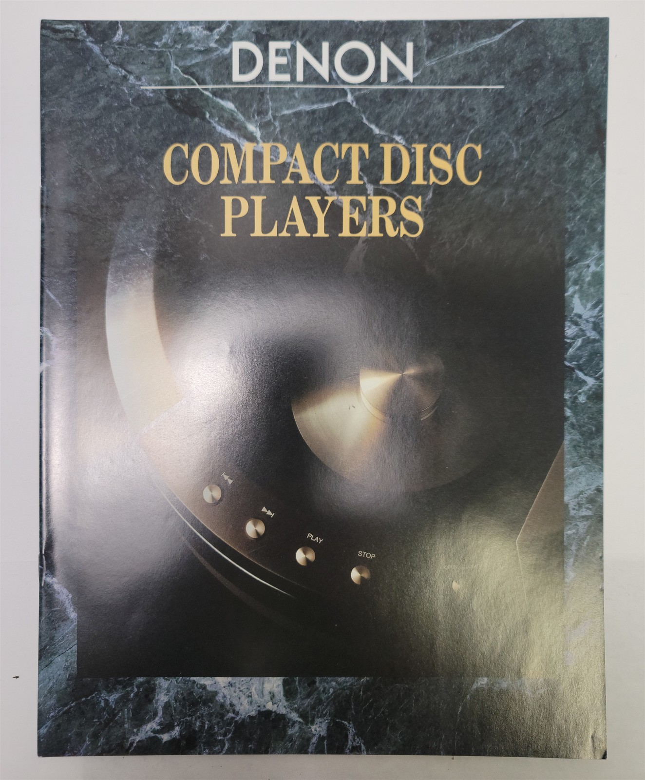 1990’s Denon Compact Disc CD Players Model Line-Up Series Brochure