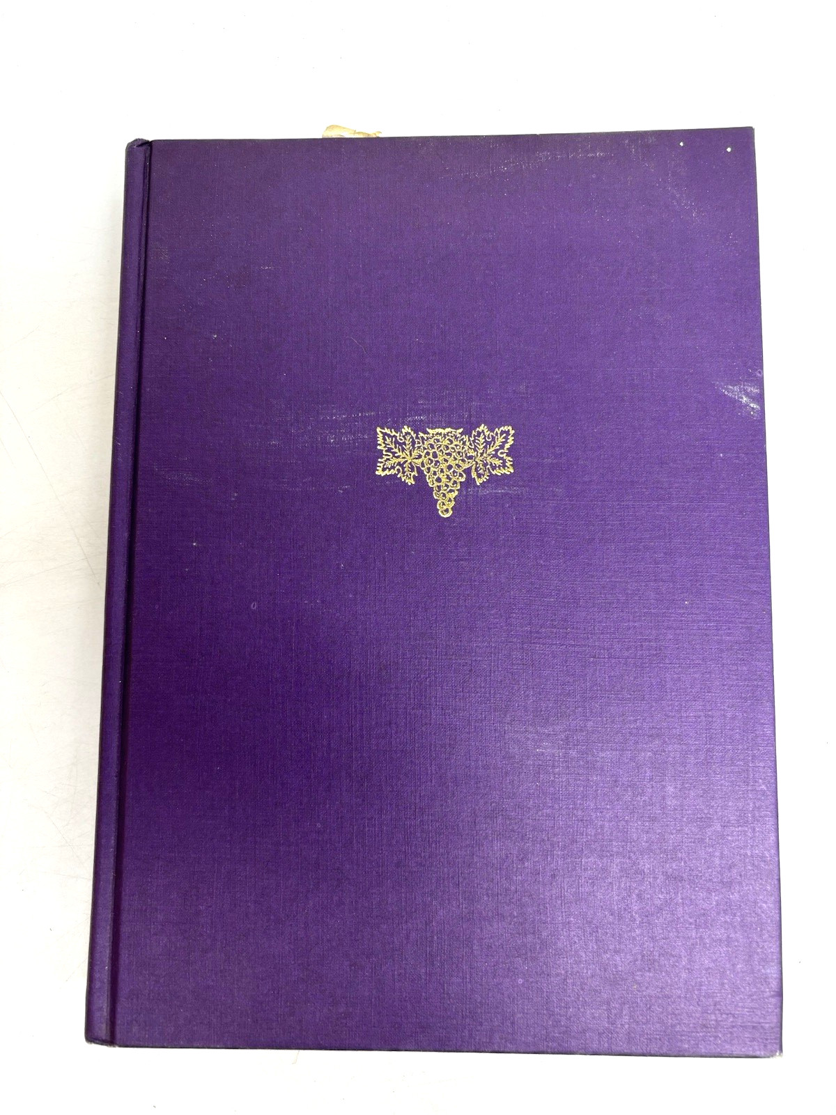 Collection of Purple Books for Decoration. 15.5cm shelf space.