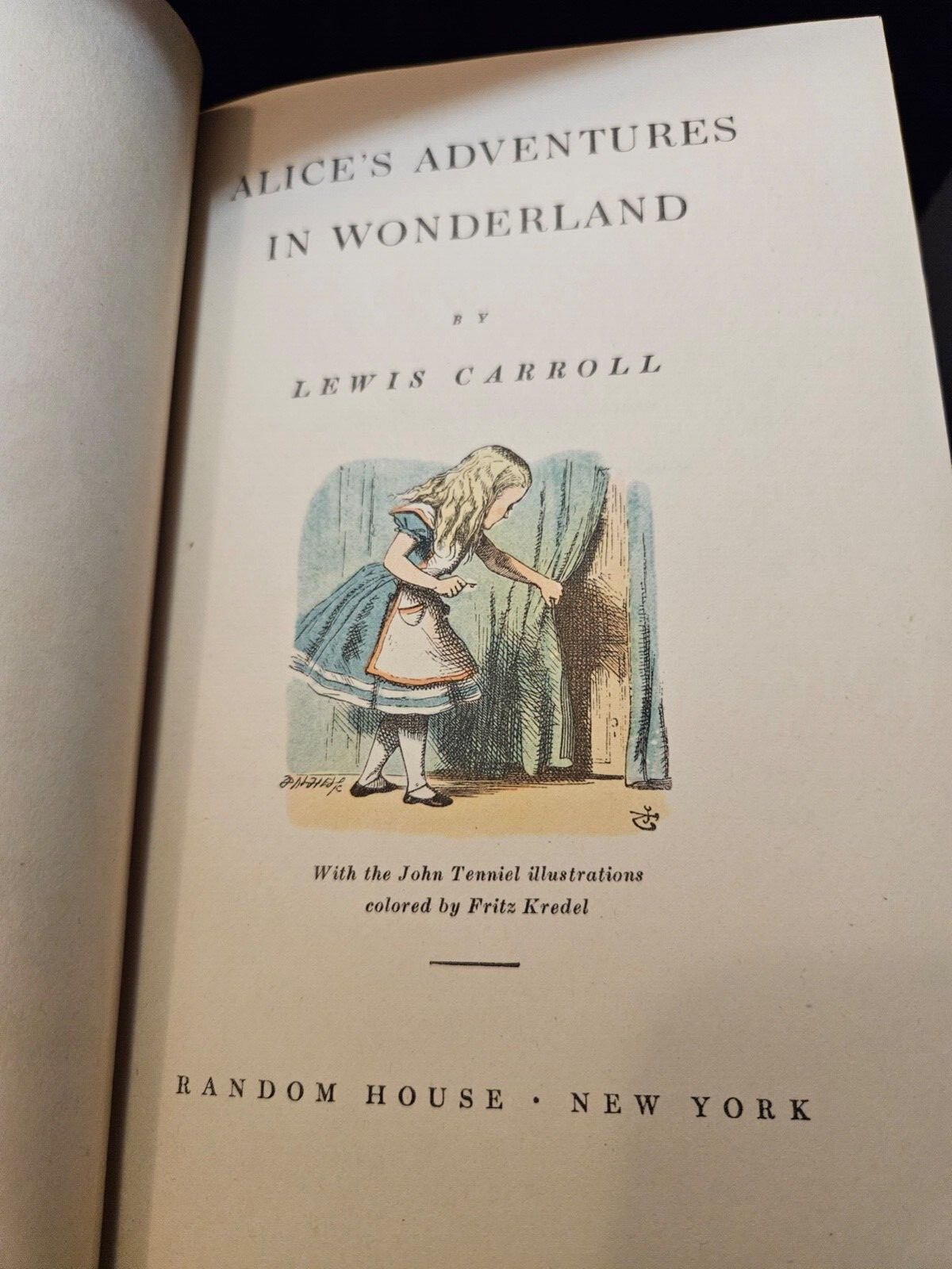 Alice’s Adventures in Wonderland and Through the Looking Glass Random House 1946