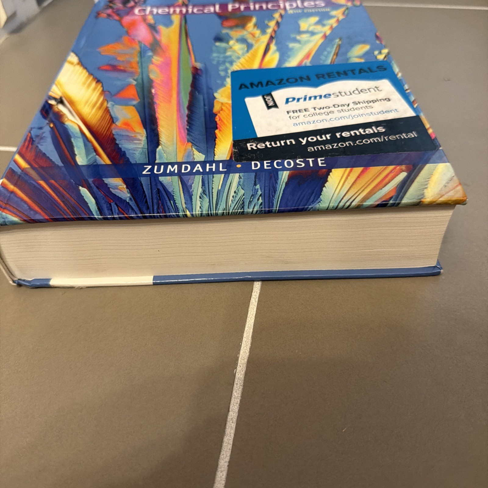 Chemical Principles – Hardcover By Zumdahl, Steven S. – GOOD