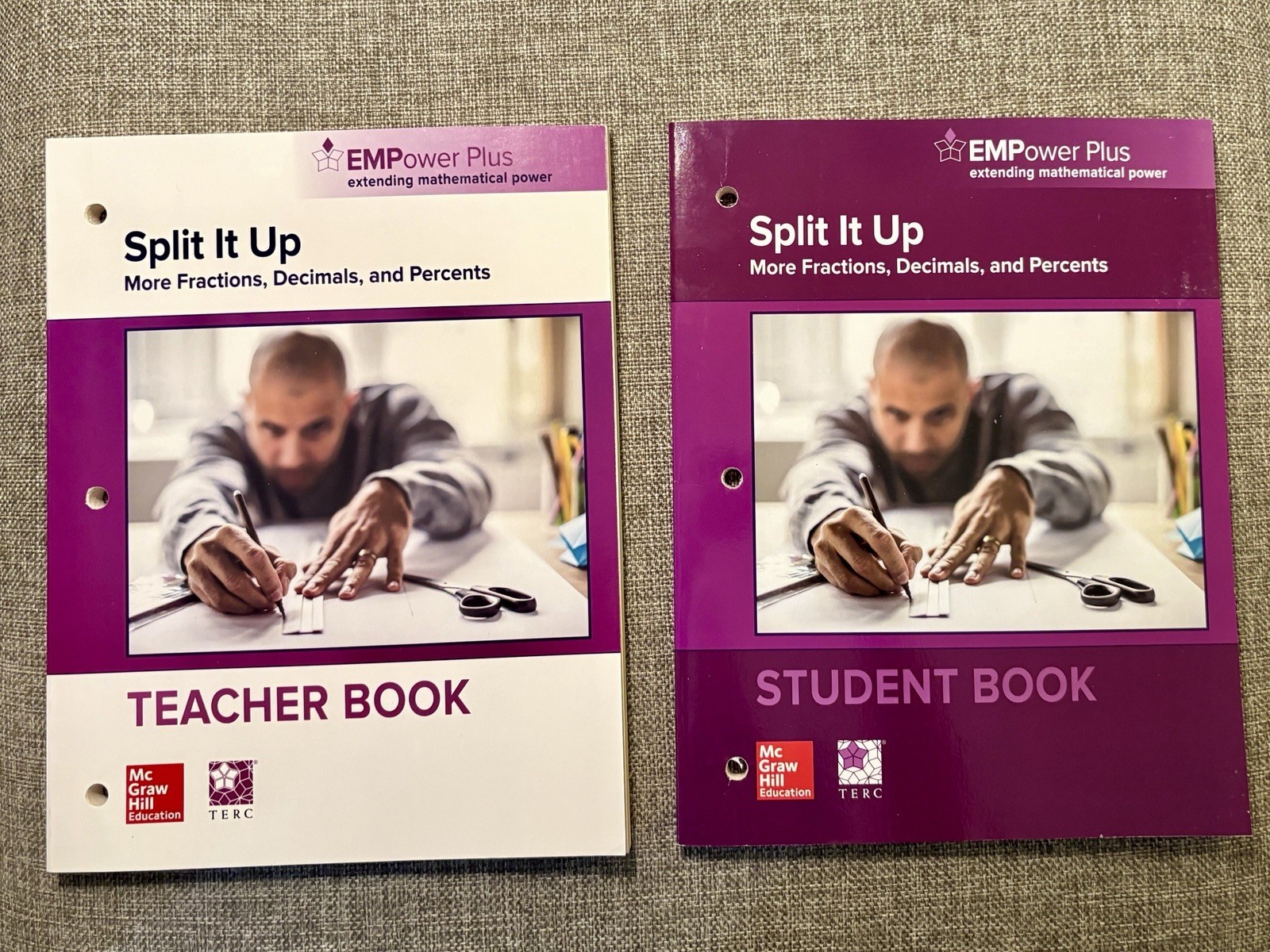 EMPower Math Textbooks McGraw Hill Teacher & Student GED HiSET Home School 14pcs