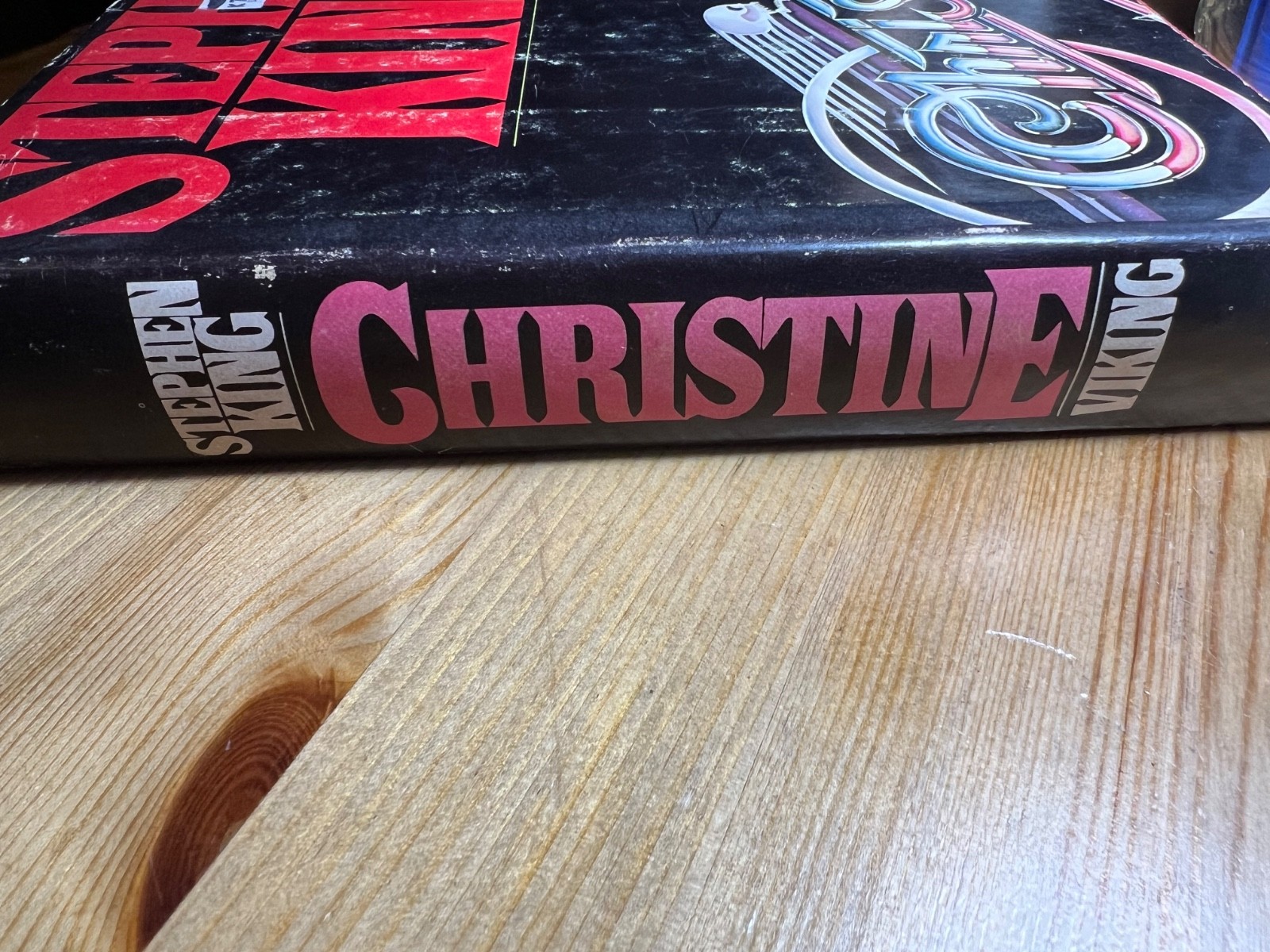 Stephen King CHRISTINE 1st Edition 1st Printing 1983 Viking Hardcover DJ Vintage