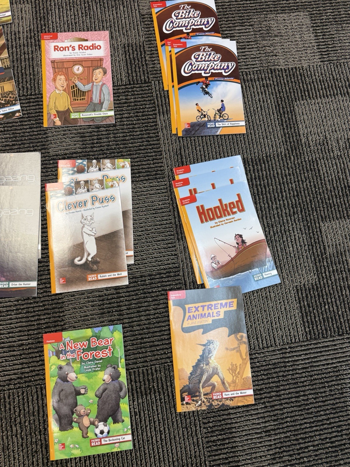 45 McGraw Hill Grade 4 Leveled Readers Classroom Book Lot Paired Read Homeschool