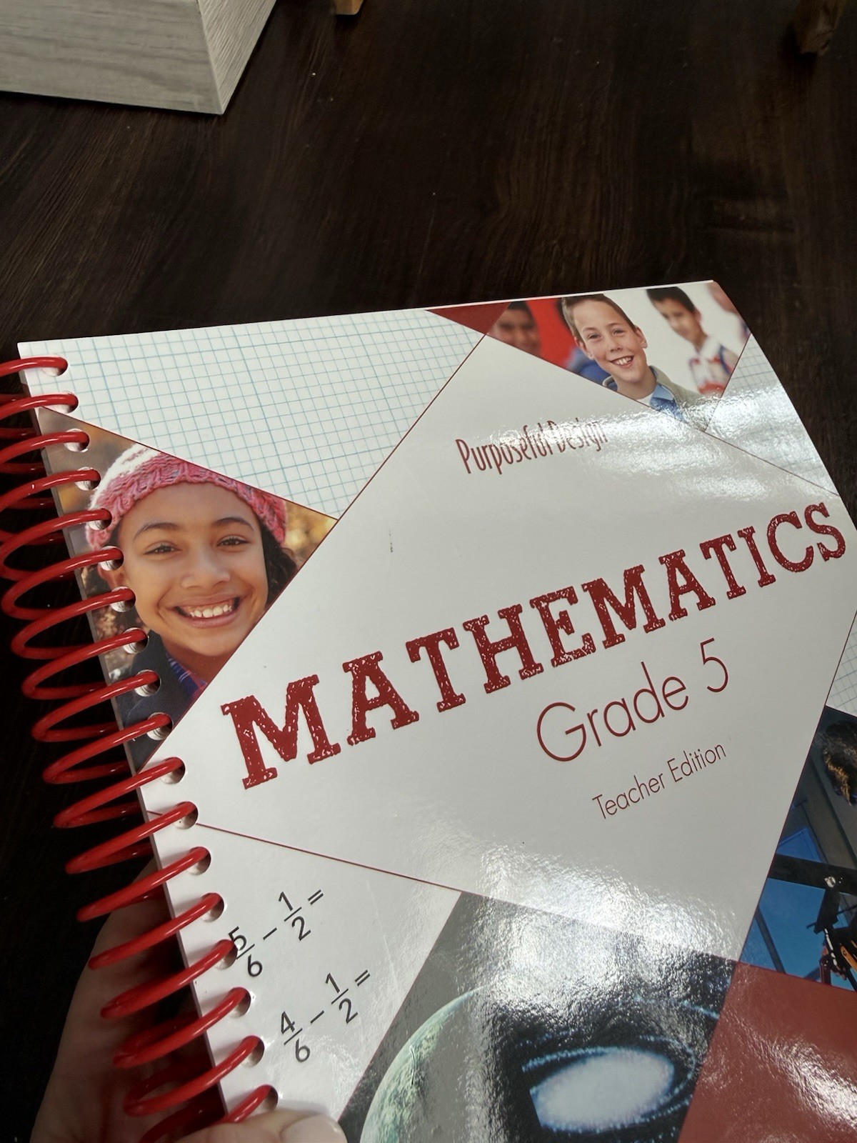 Purposeful Design Mathematics Grade 5 Second Teacher Edition Curriculum Spiral