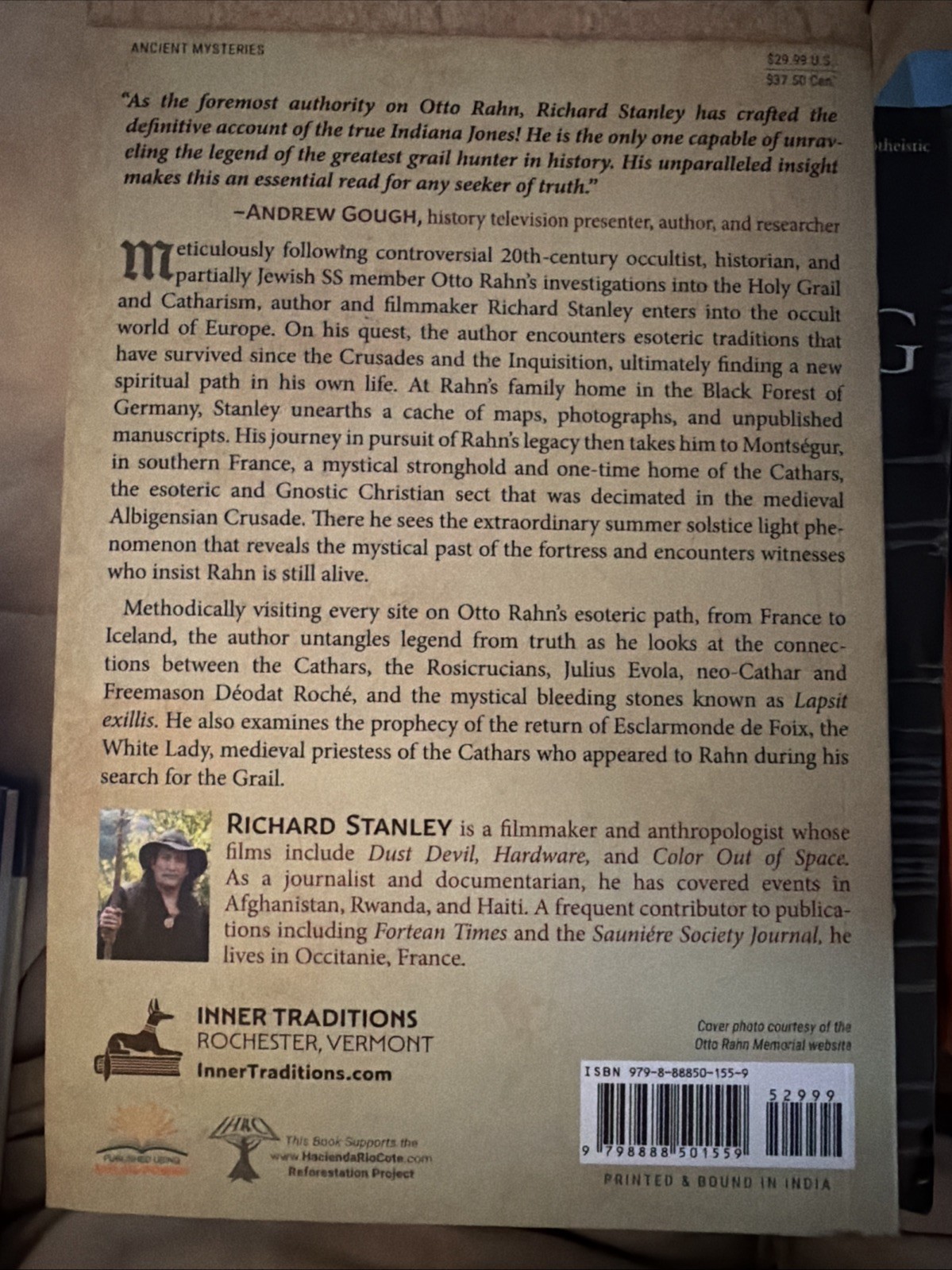 Otto Rahn, Grail Hunter: The Secret of the Cathars and the Return of the White