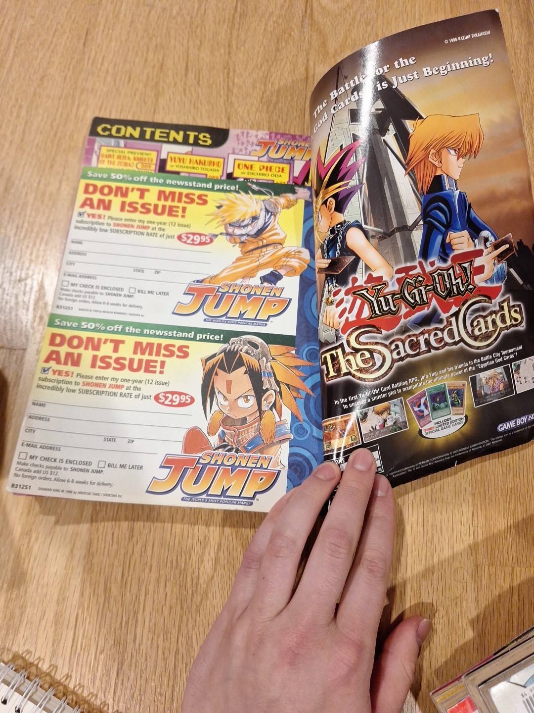 Shonen Jump Manga Magazine December 2003 Volume 1 Issue 1 #12