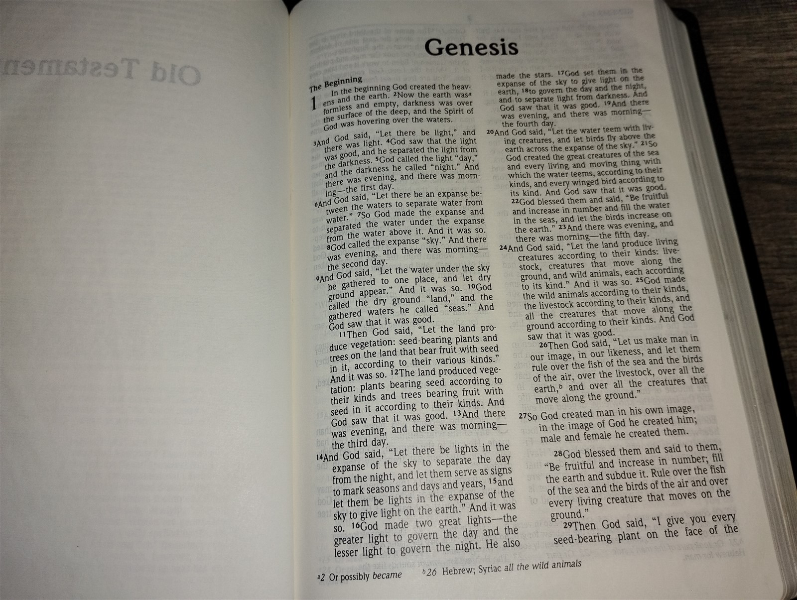 NIV Thinline Bible New International Version 1996 Zondervan Bonded Leather Bound