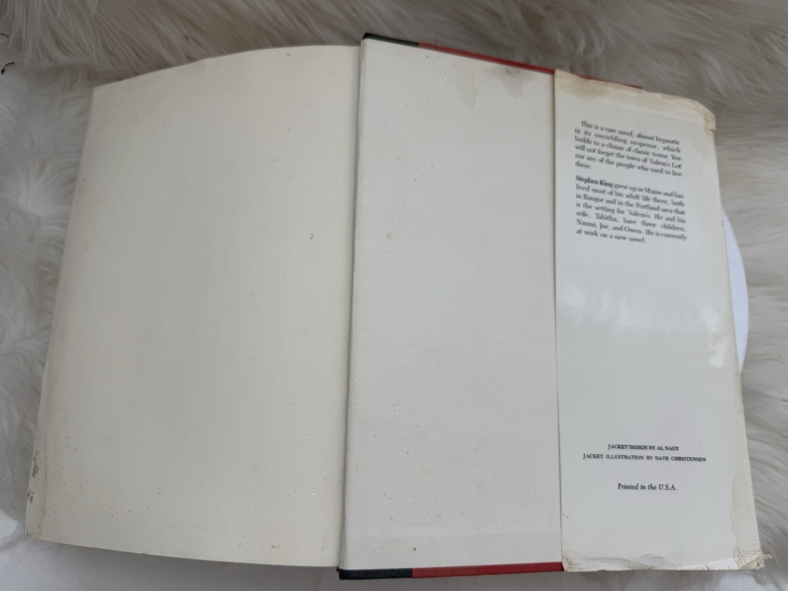 Vintage 1975 Stephen King Salem’s Lot Hardcover
