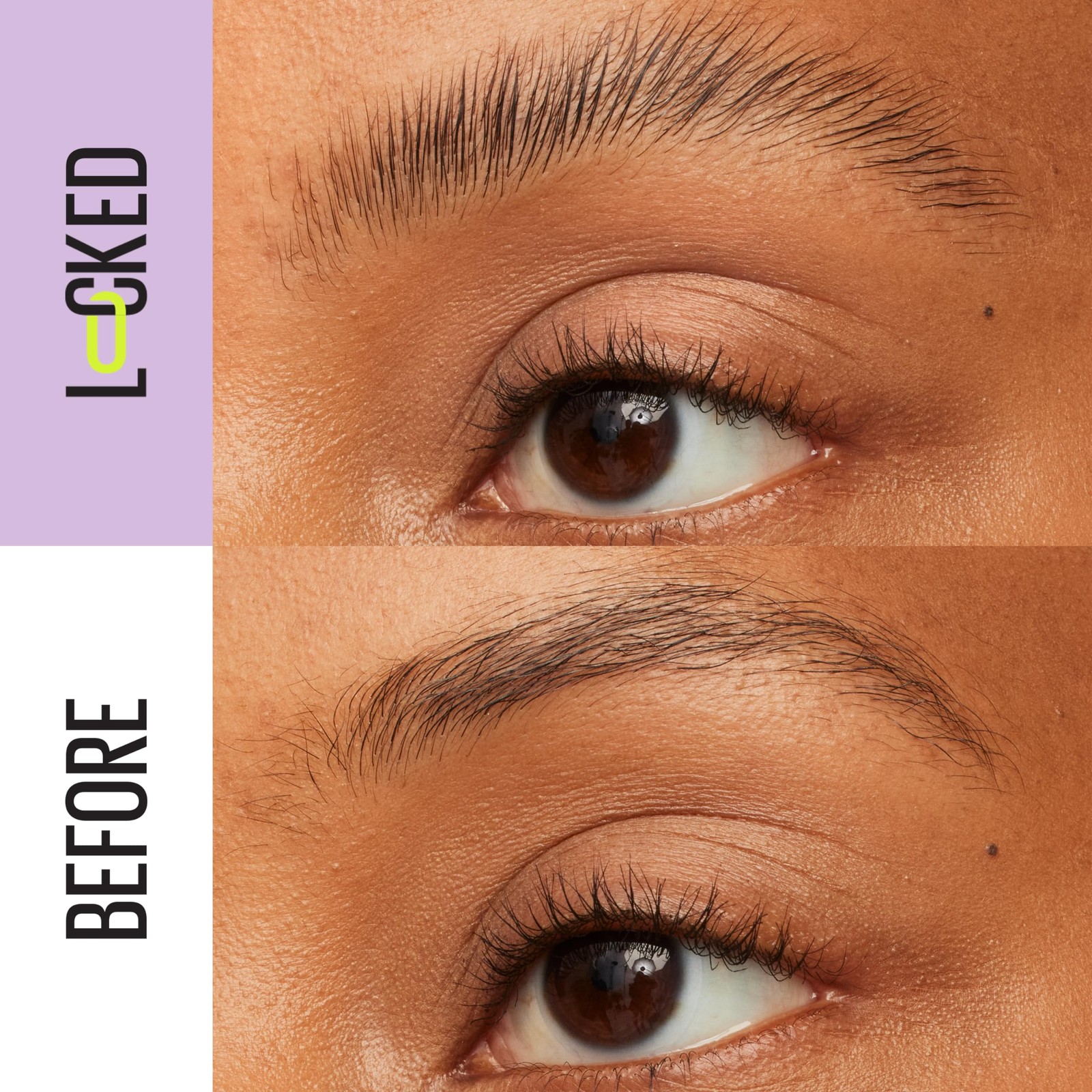 Maybelline Super Lock Brow Glue Eyebrow 0.23 Fl Oz (Pack of 1), 000 Clear