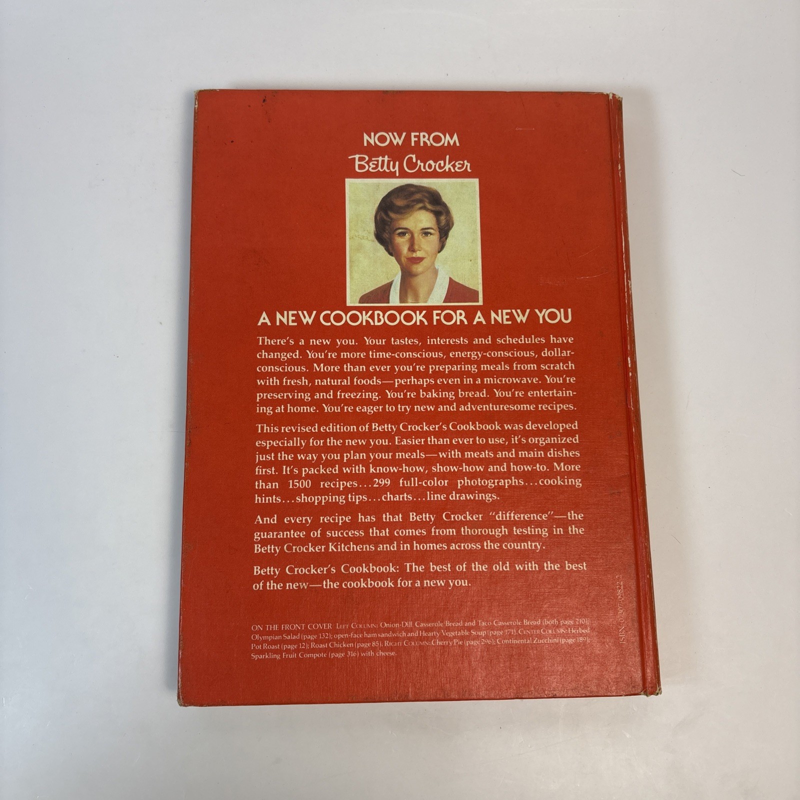 Vintage 1983 Betty Crocker’s Cookbook 5 Ring Binder Recipe Book 10th Printing