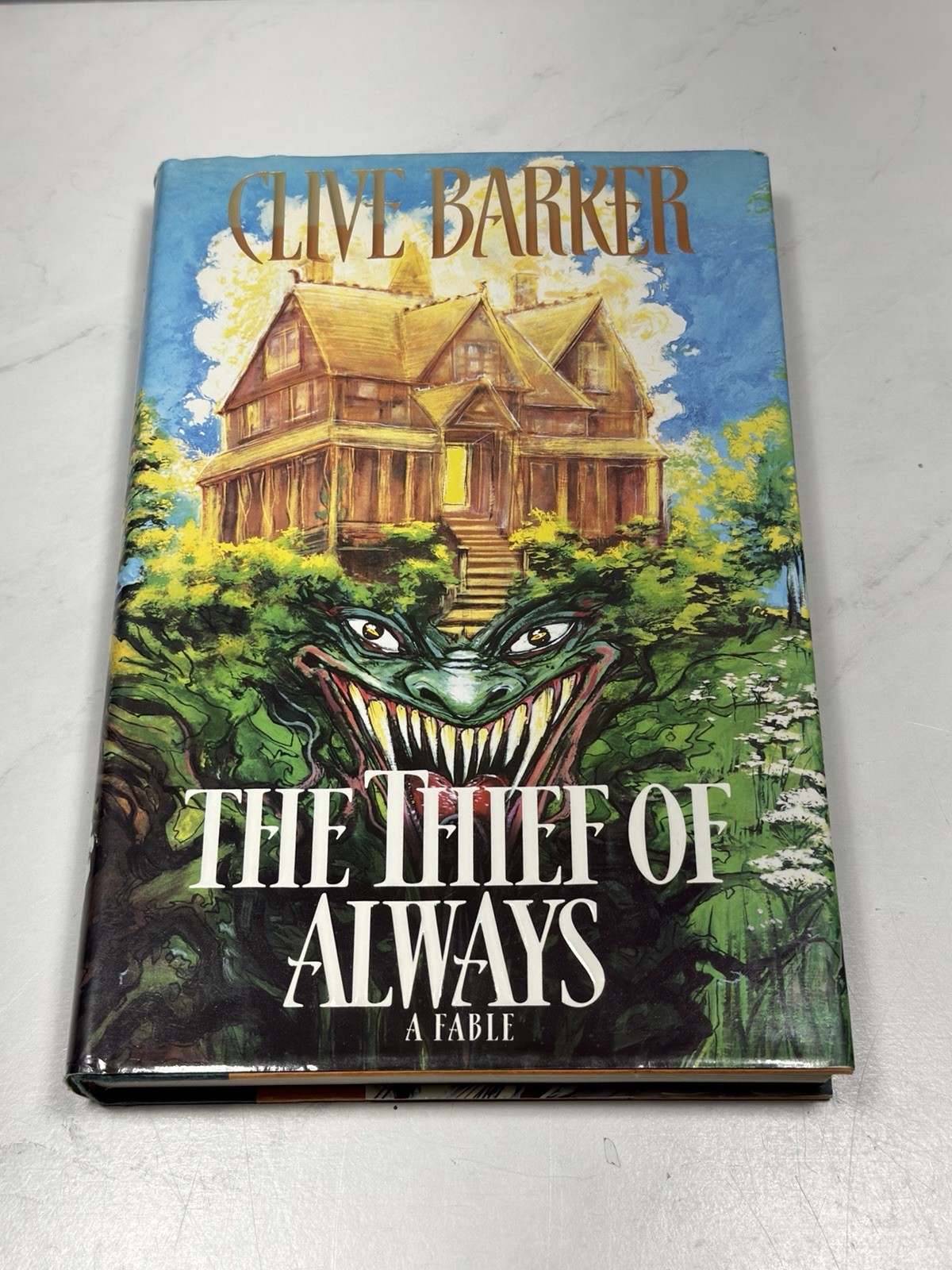 The Thief of Always by Clive Barker HC First Edition 1992 Hand Signed Inscribed