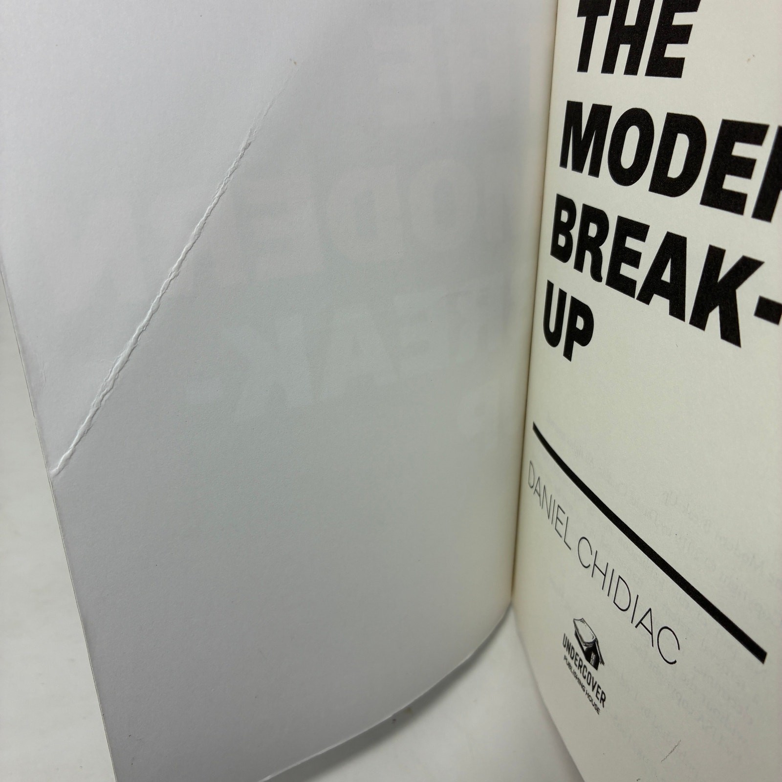 The Modern Break-up by Daniela Chidiac Paperback Contemporary Romance Fiction