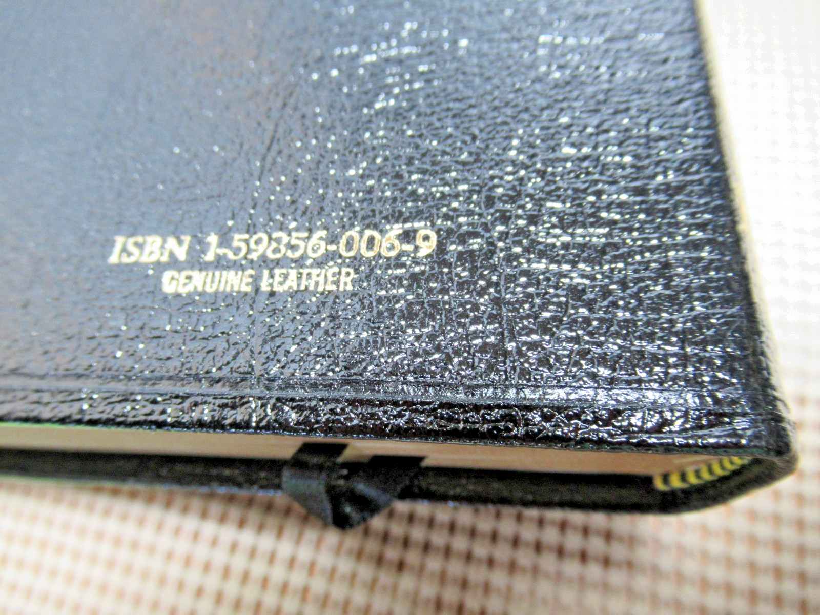 The NASB Minister’s Bible /Black Genuine Leather / Softcover / 2005/ with box