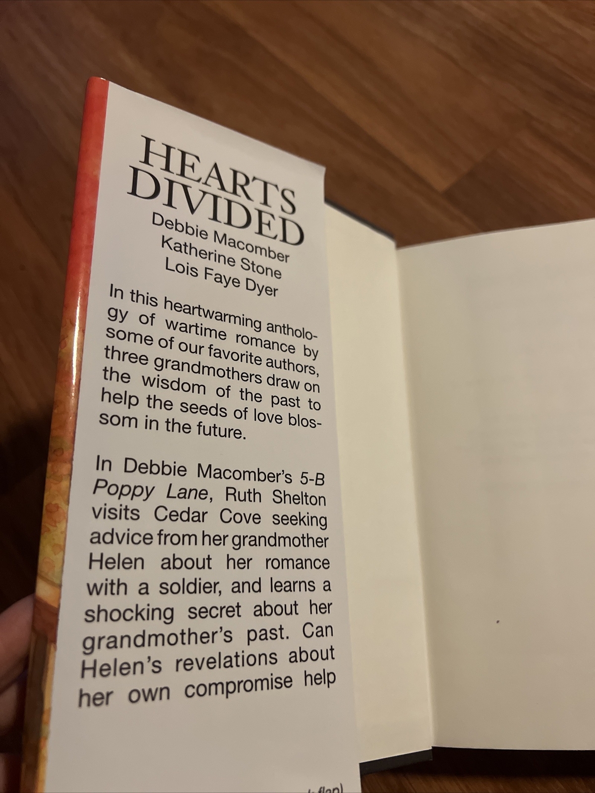 Hearts Divided Hardcover 428 Pages Like New Condition!