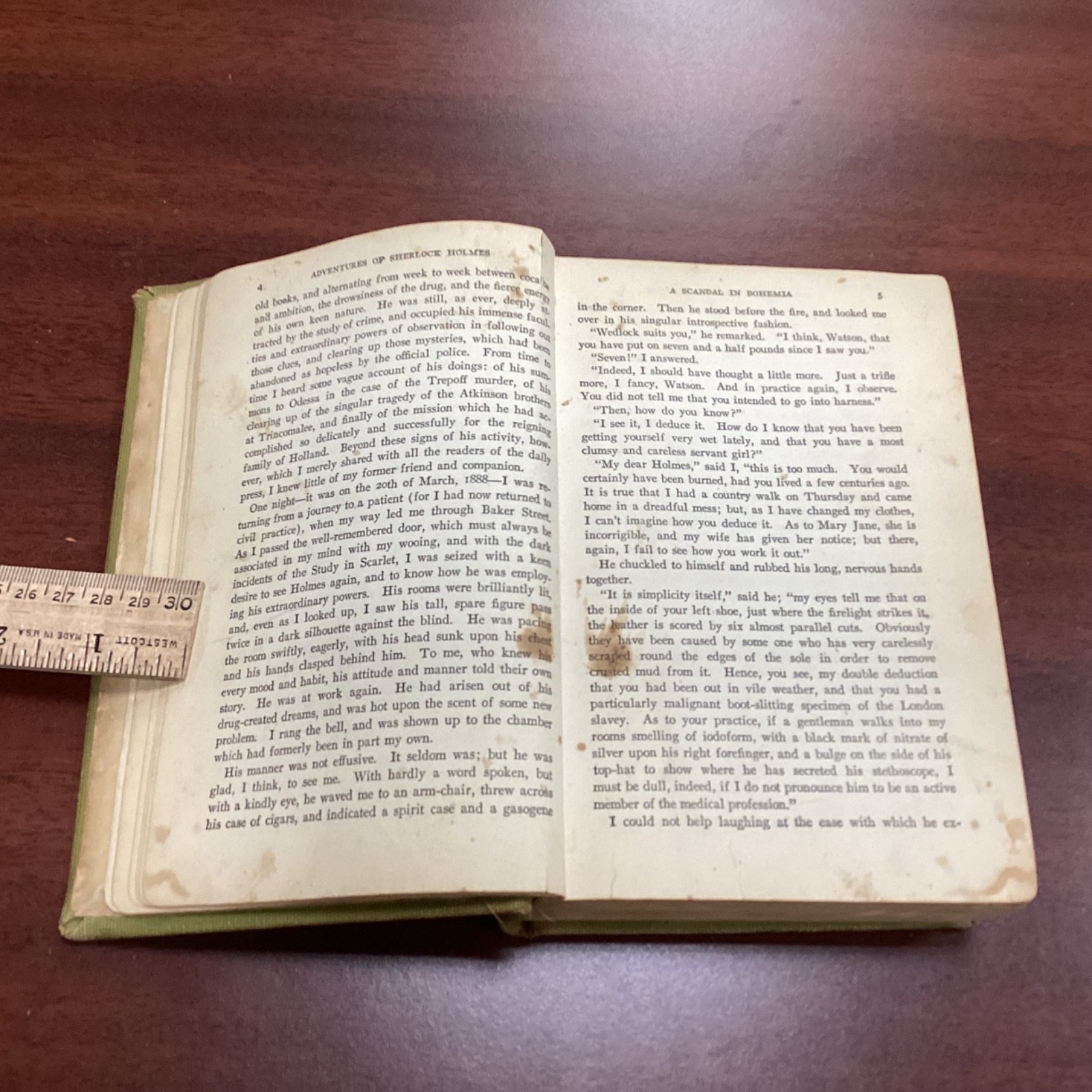 1920Vintage Sherlock Holmes A.L. Burt Revolver Lantern Cover Decorative Cloth HC