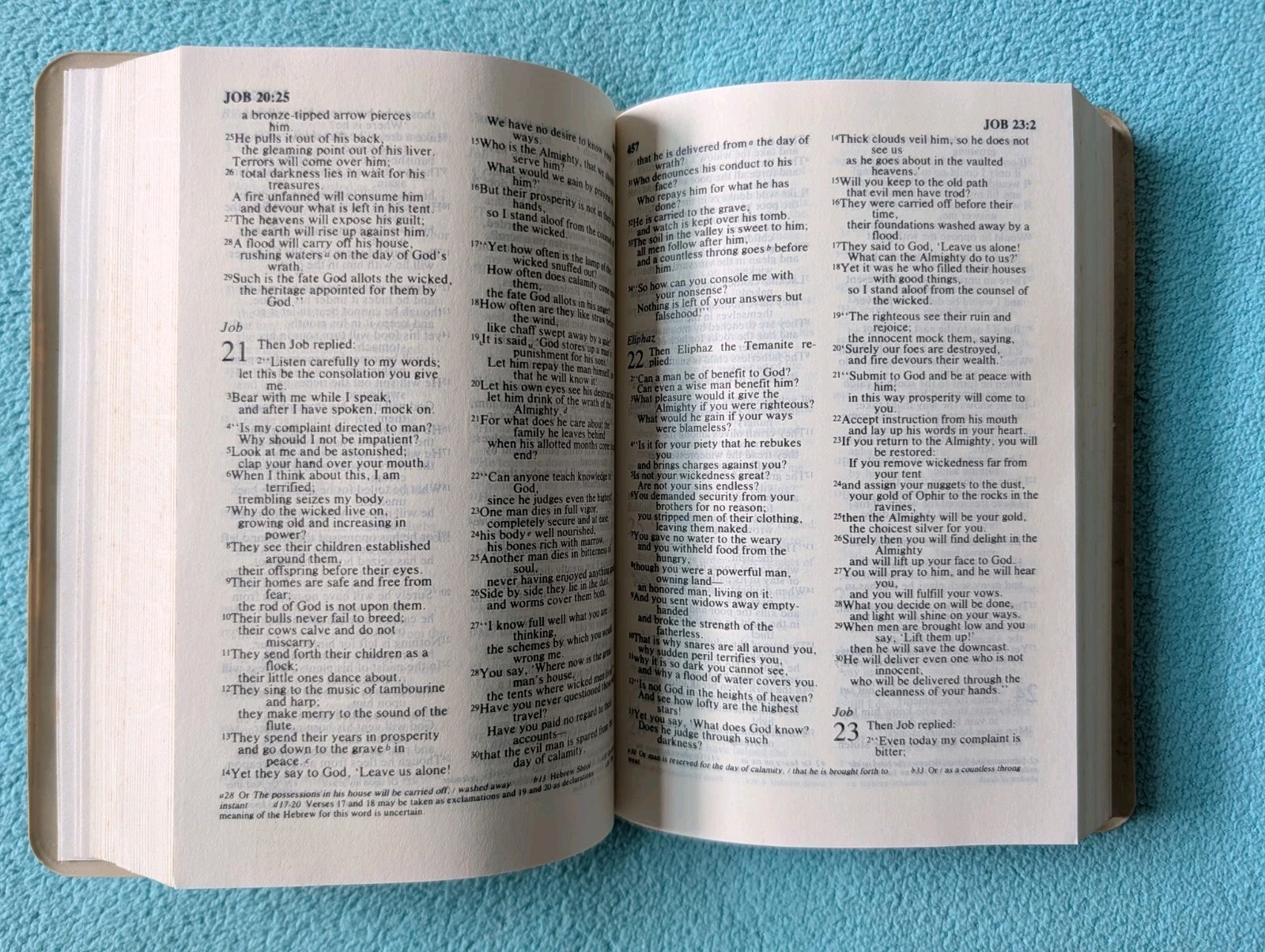 Holy Bible Multi National Corps Iraq War Book NIV Old New Testament Military