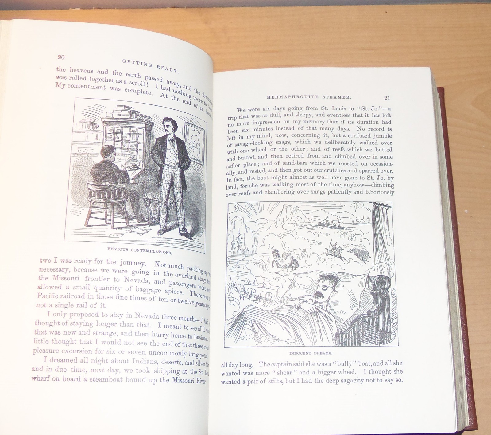 Roughing It. Mark Twain. Classics of the Old West. 1982.