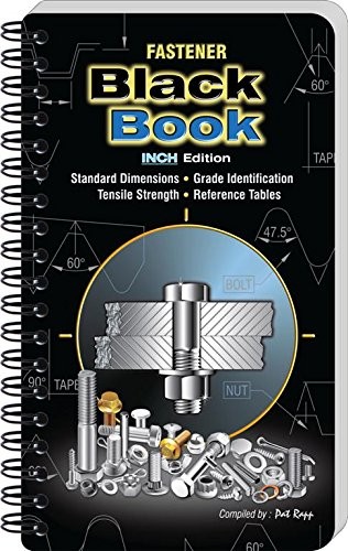 FASTENER BLACK BOOK INCH EDITION By Pat Rapp **BRAND NEW**