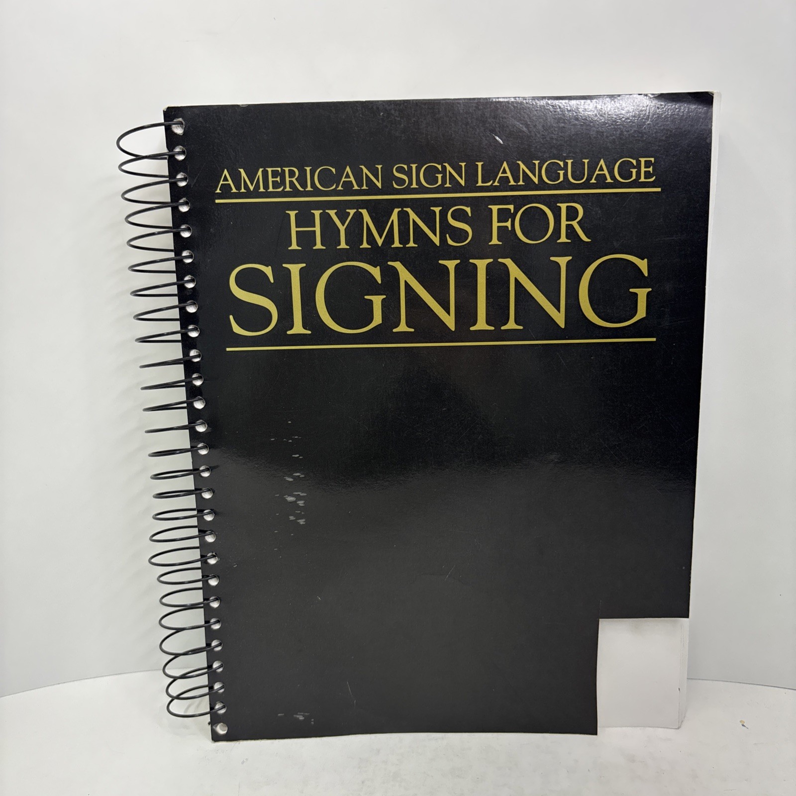 Hymns for Signing American Sign Language Spiral Bound Hymnal
