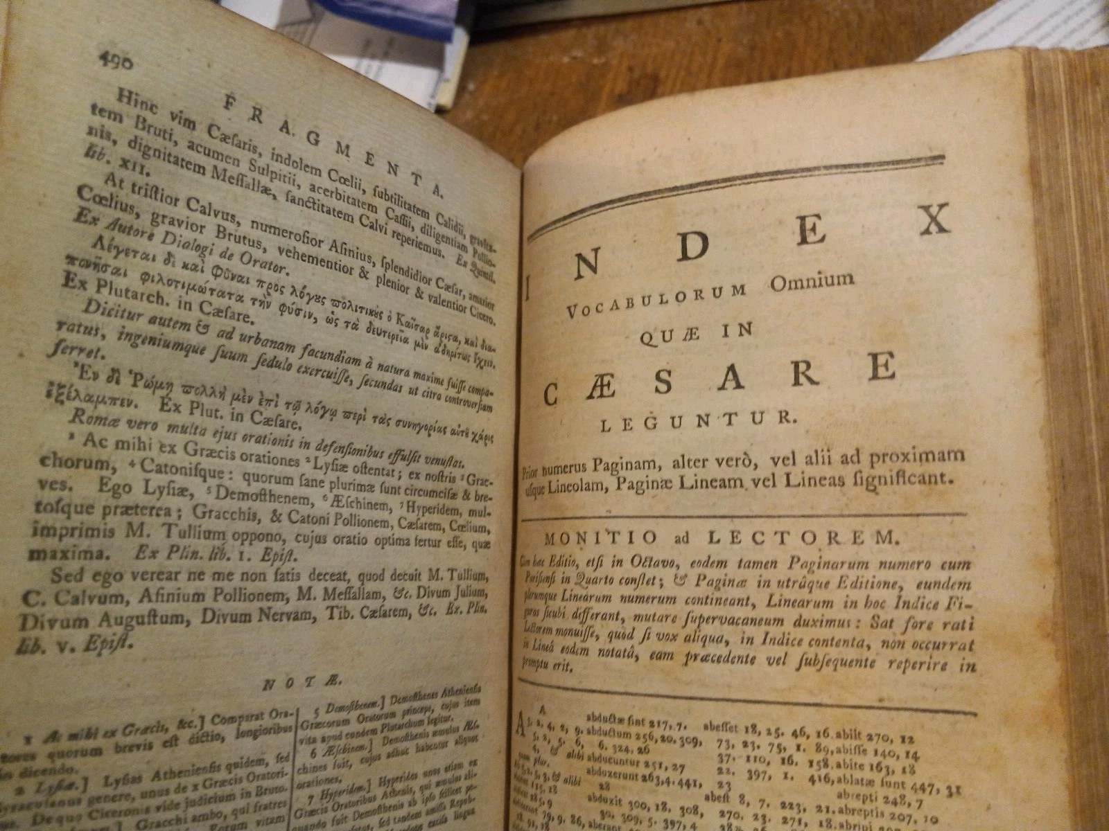 1788 JULIUS CAESAR W/3 FOLDOUT MAPS & FOLDOUT ILLUSTRATION! NICELY REBOUND!