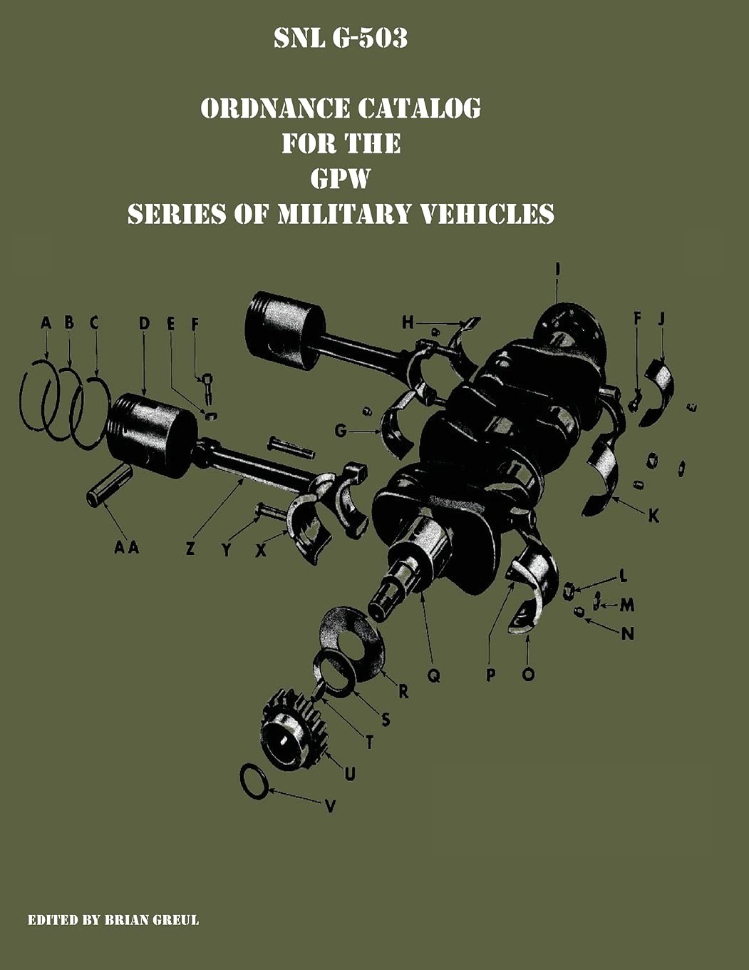 Brian Greul SNL G-503 Ordnance Catalog for the GPW serie (Paperback) (UK IMPORT)