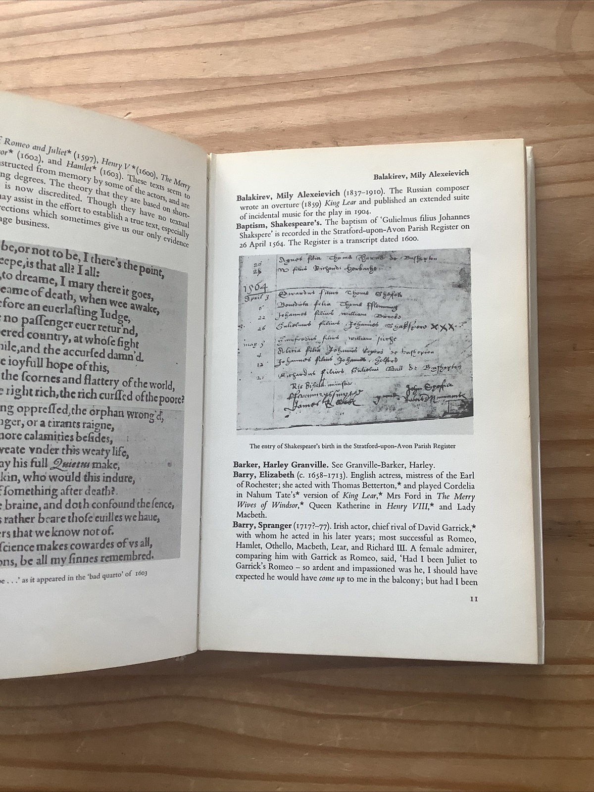 Shakespeare An Illustrated Dictionary Stanley Wells 1978 Ex Library Copy