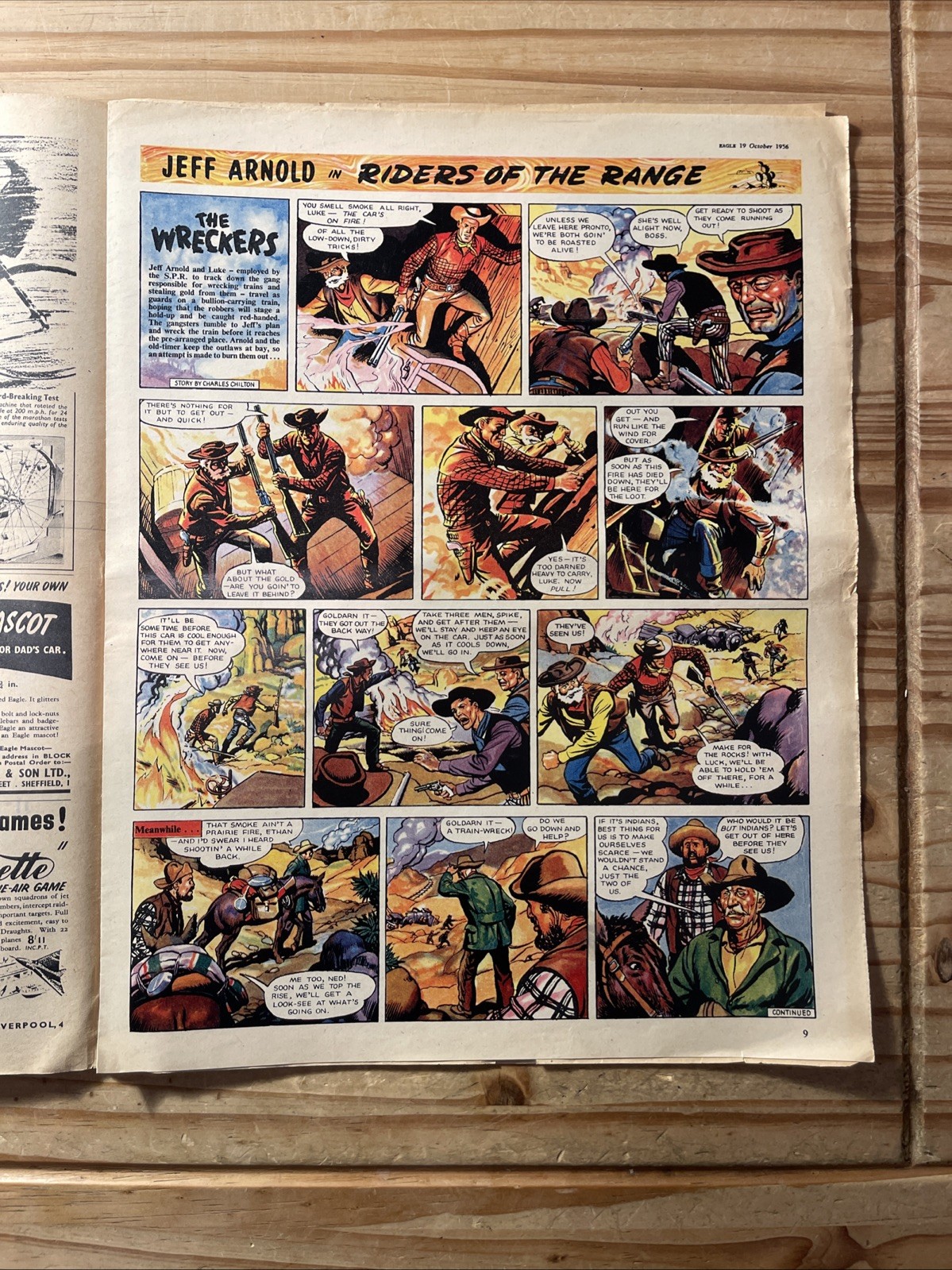 Eagle Comic X10 G to VG 1956 Vol 7 #40 to 49 Consecutive, Dan Dare