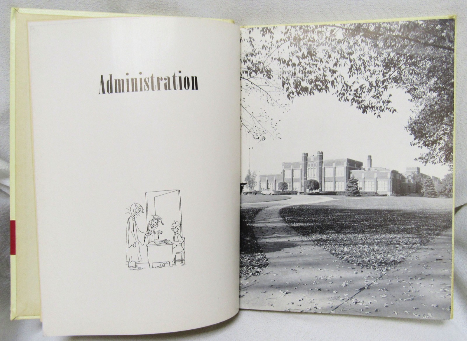 1949 The Heights Arlington Heights Illinois High School Yearbook Book