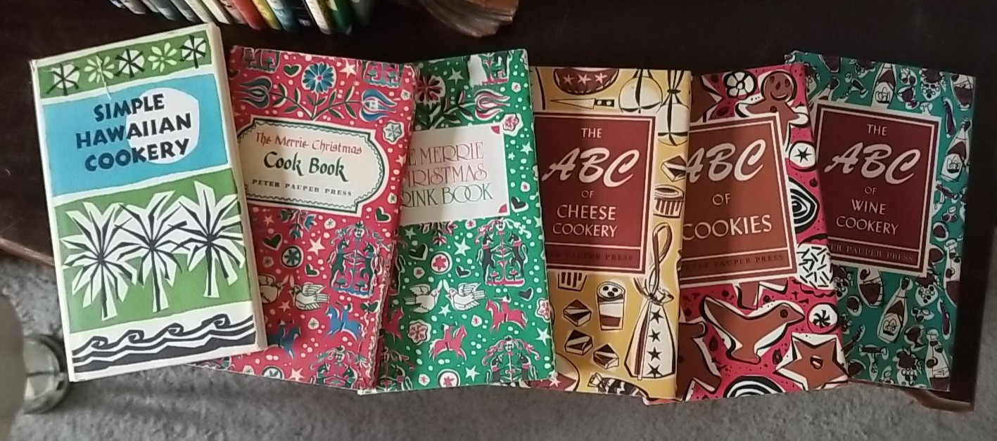 32 Peter Pauper Press Books with dust jackets, vintage