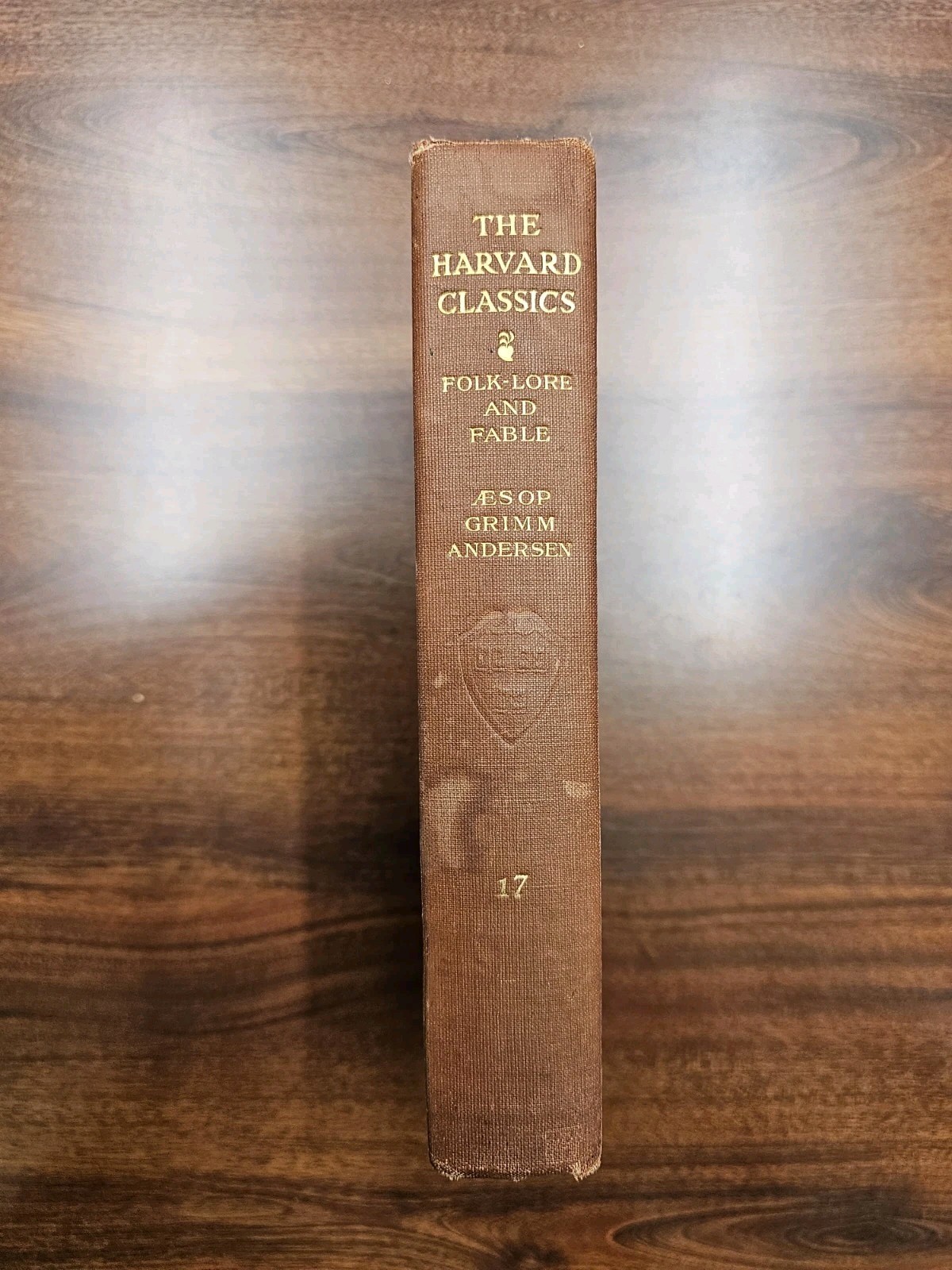 Harvard Classics Foke-Lore And Fable 1909 Antique Hardcover Book 1st Edition