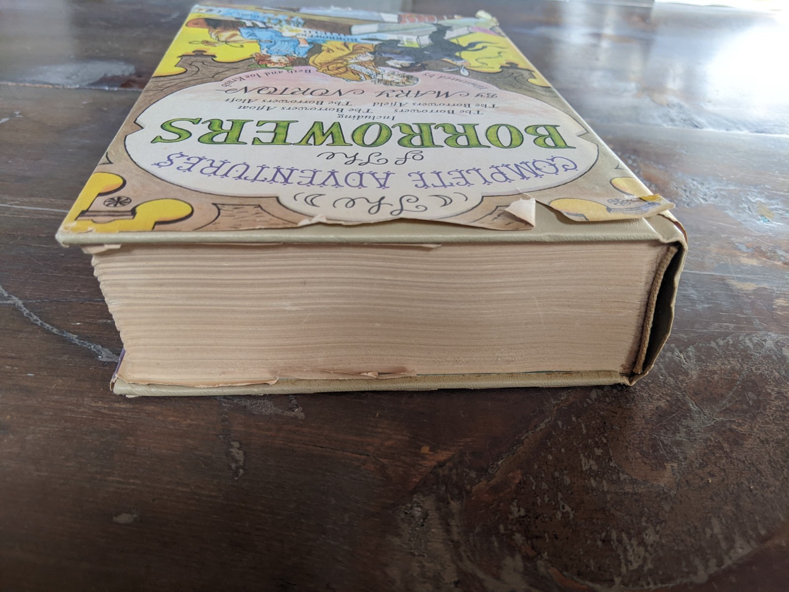 The Complete Adventures of the Borrowers by Mary Norton HC DJ 1967 Book Club BCE