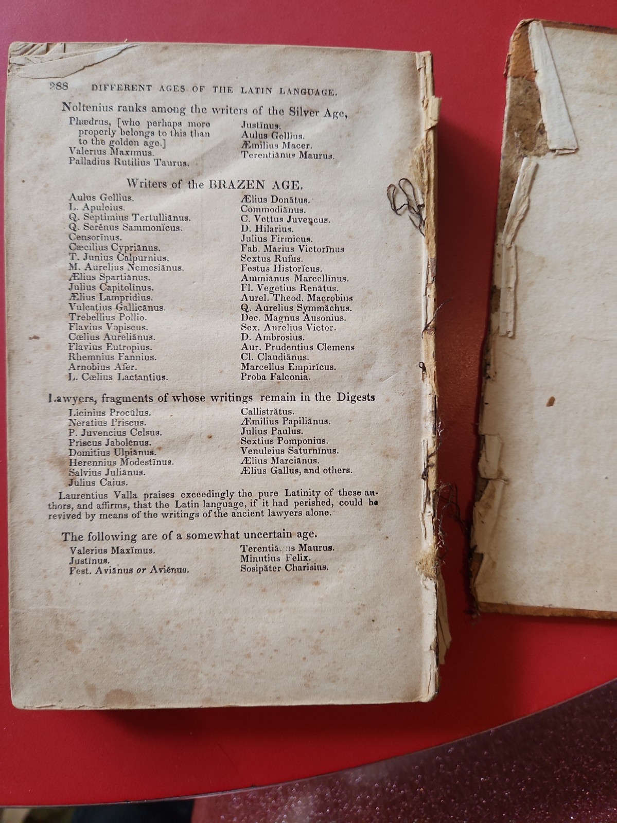 ** 1833 Adam’s Latin Grammar Original Printing Not Copy 1833