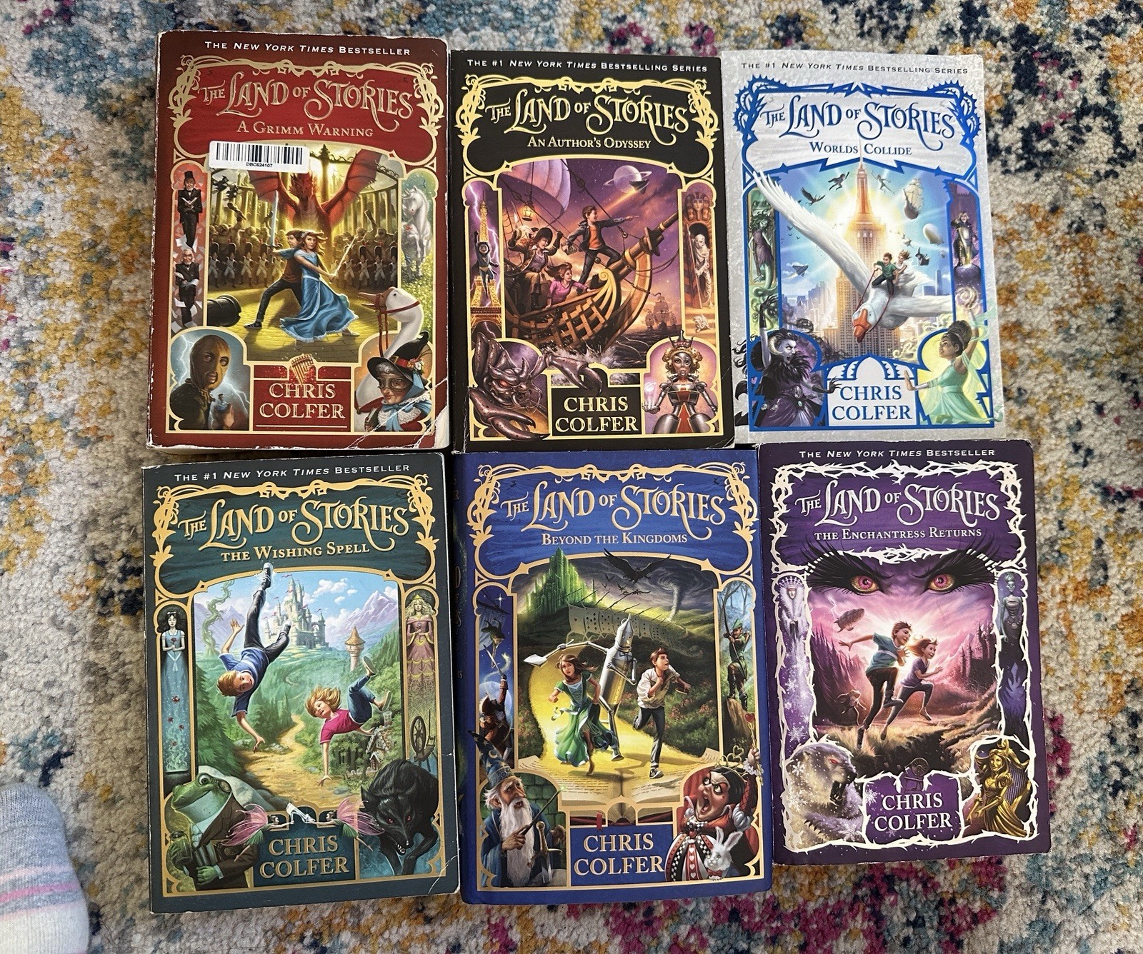 The Land of Stories Series Complete Book Set