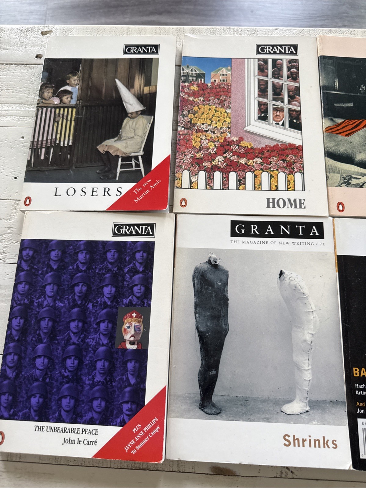 Granta Magazine Lot 10 PB Issues Losers Home Body War Zones Shrinks Indie Lit