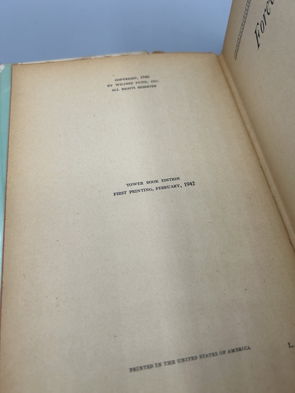 The Jefferson Bible: The Life and Morals of Jesus by Thomas Jefferson 1942 HCDJ