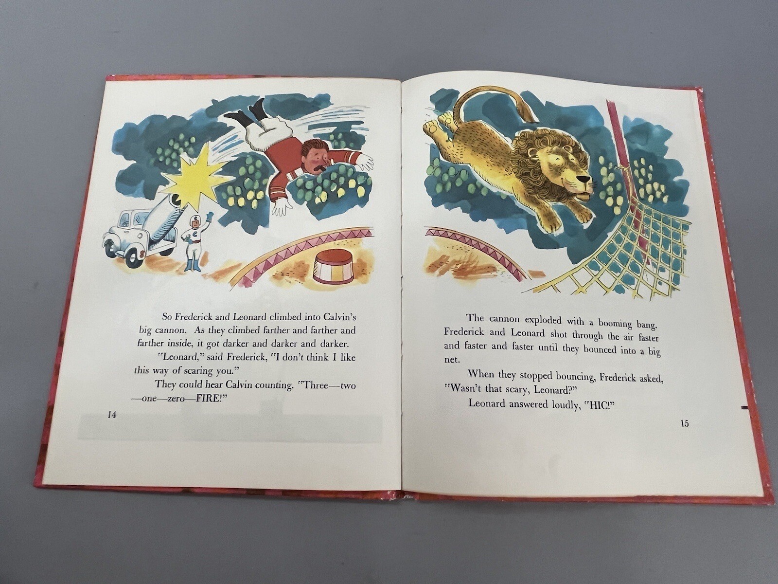 How to Scare a Lion Vintage Children’s Book 1965