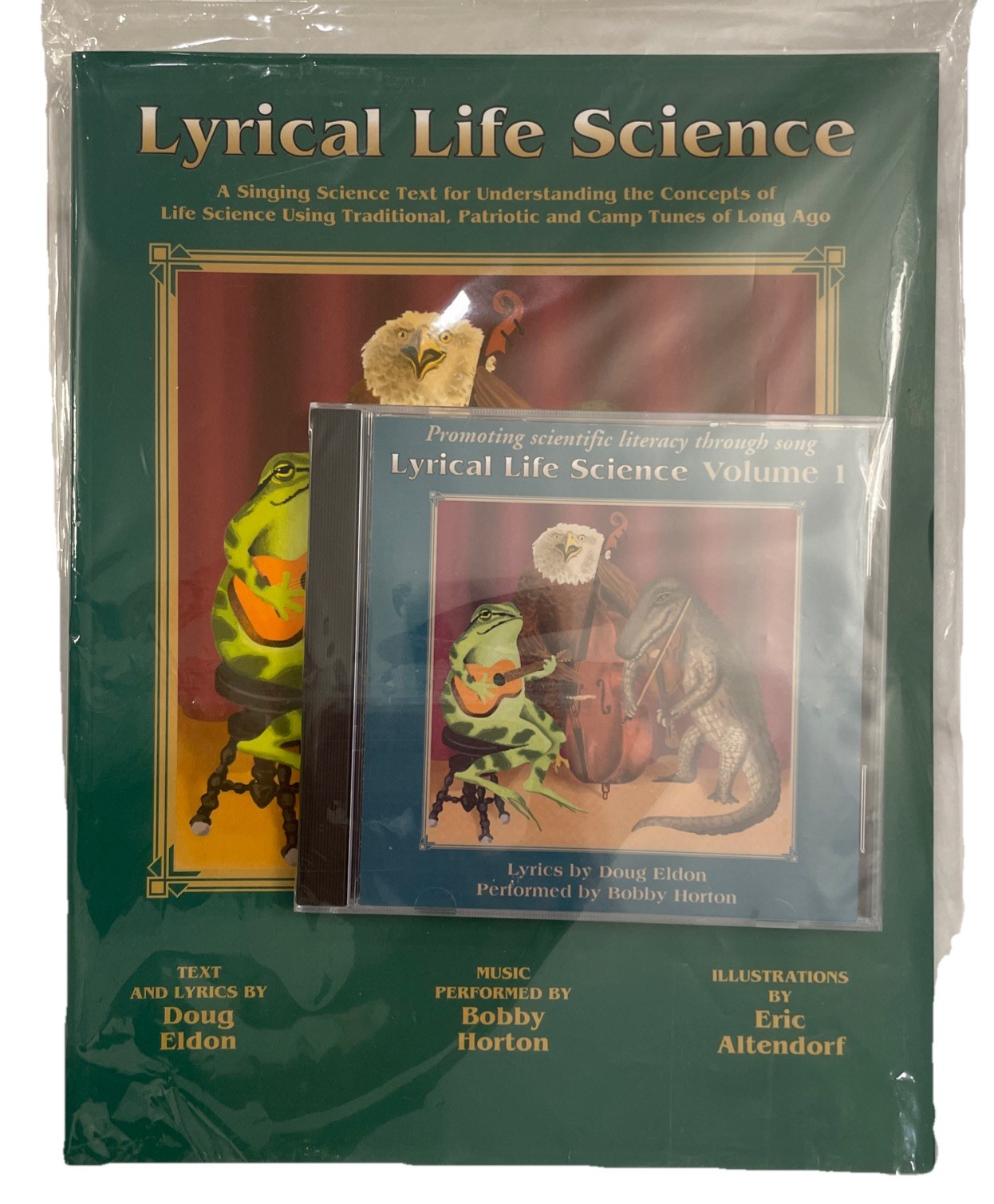 Lyrical Life Science by Doug Eldon (Textbook/Workbook/Compact Disc)-Brand New