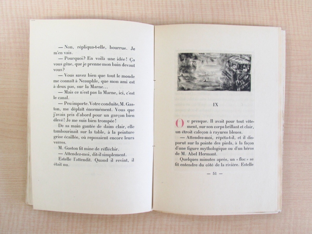 André Billy “Banlieue sentimentale” illustrations by Hermine David 5.9in x 8.6