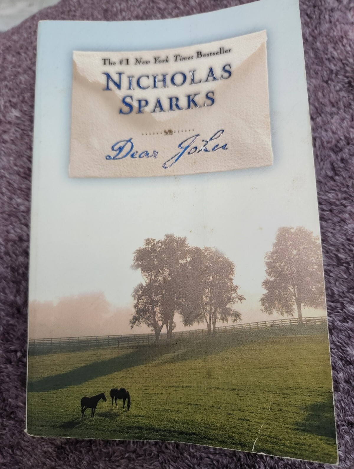 Dear John By Nicholas Sparks (Paperback, 2007) Romance Novel Fiction
