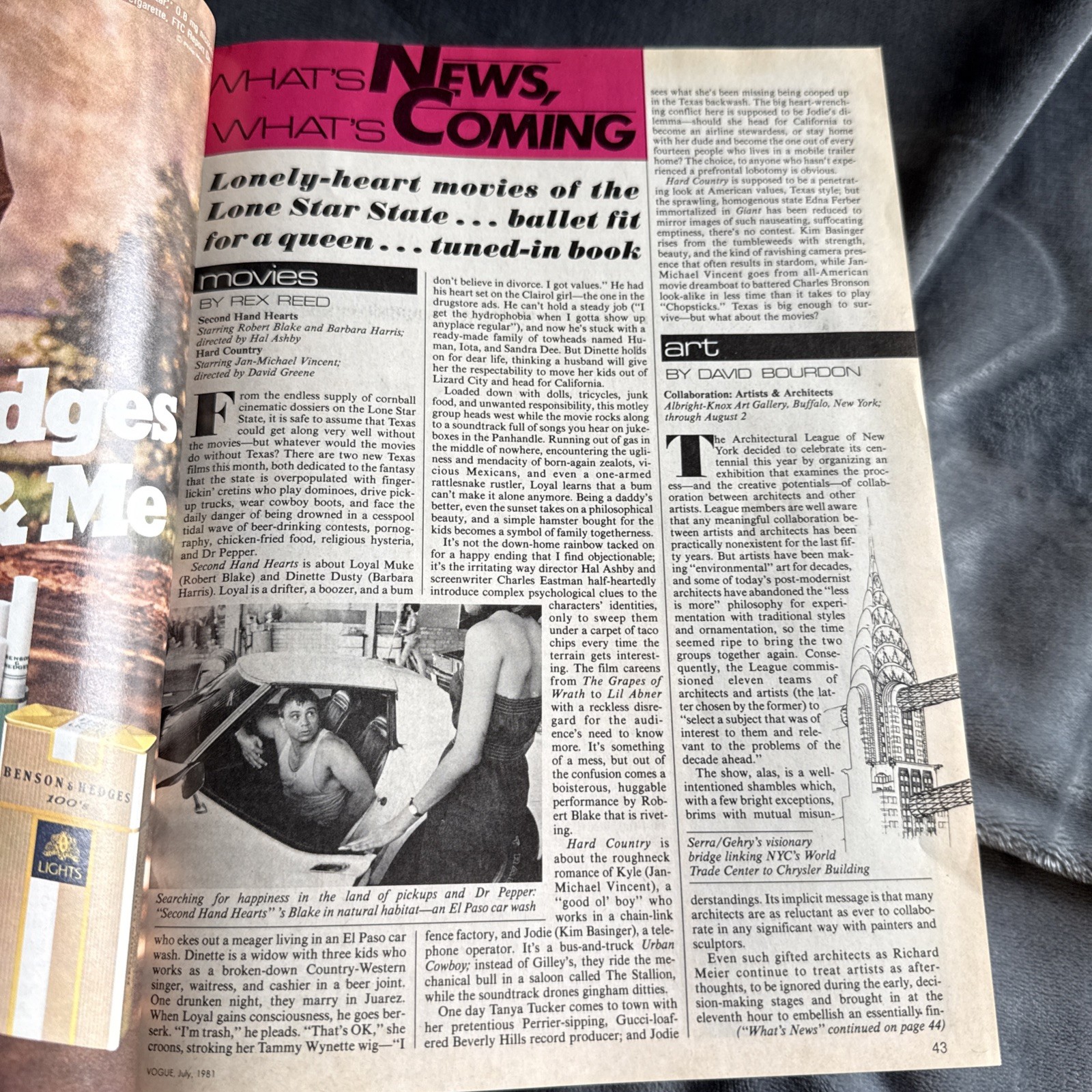 “Vogue Magazine Bound Set x 6 Issues” July-December 1981