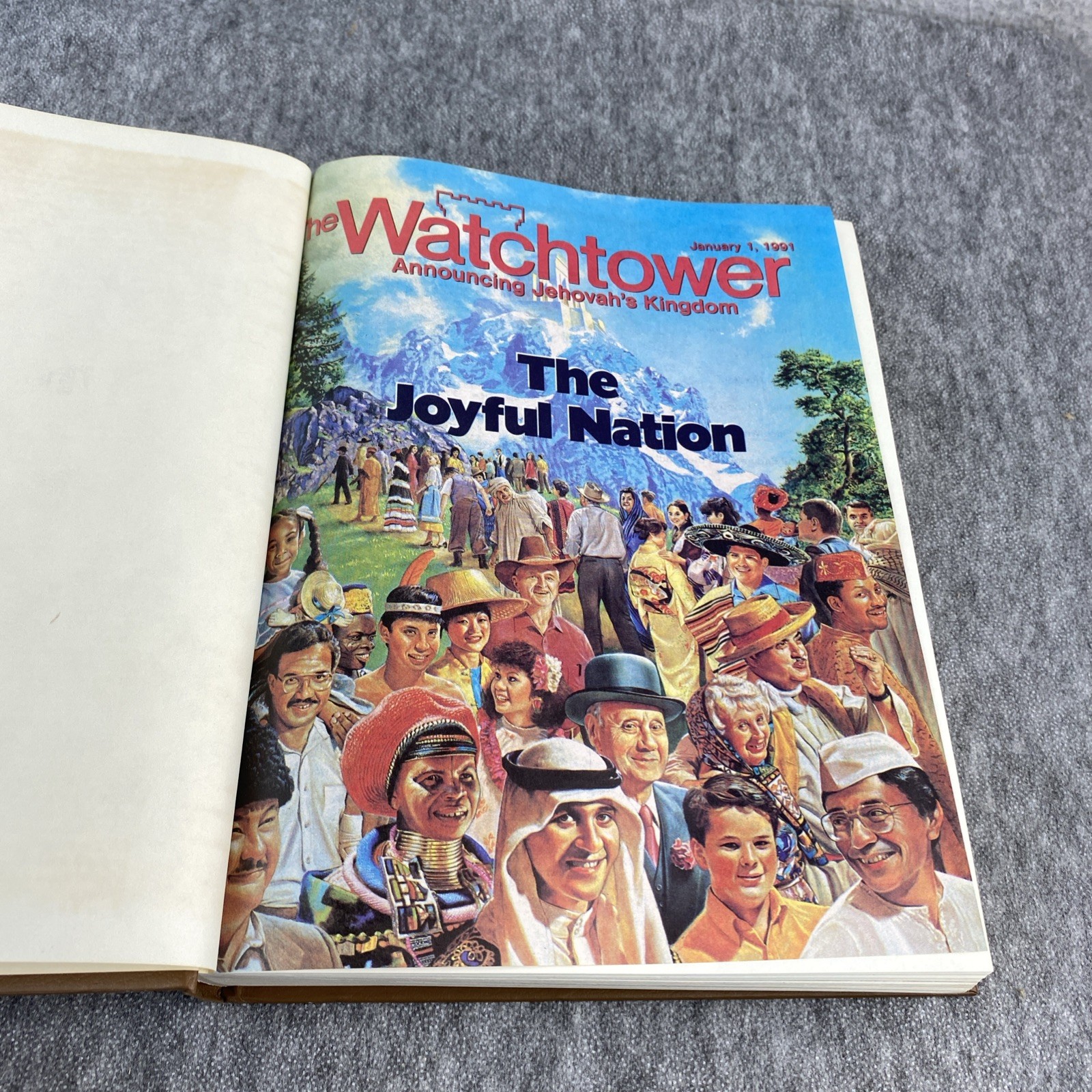 THE WATCHTOWER Faux Leather Bound – All Volumes From 1991 – Jehovah’s Witness ✅