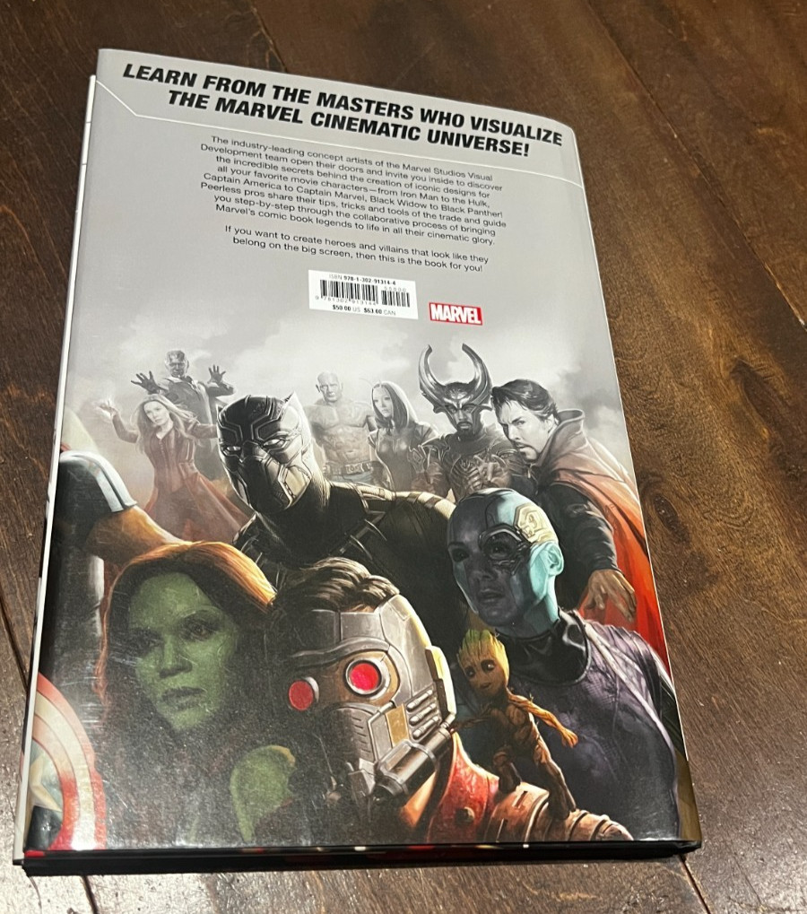 How to Paint Characters the Marvel Studios Way (1st Ed) Ryan Meinerding Book