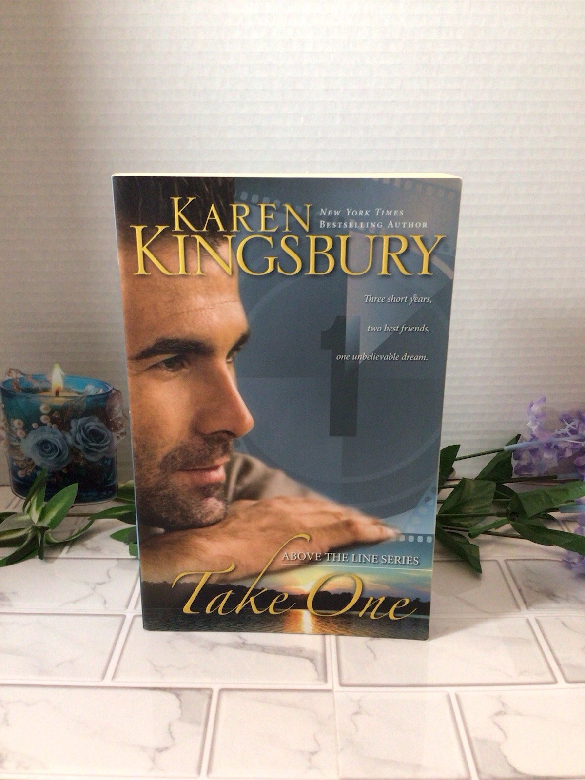 Karen Kingsbury Mixed Book Lot Christian Fiction Above the Line (8 PB 1 HC/DC)