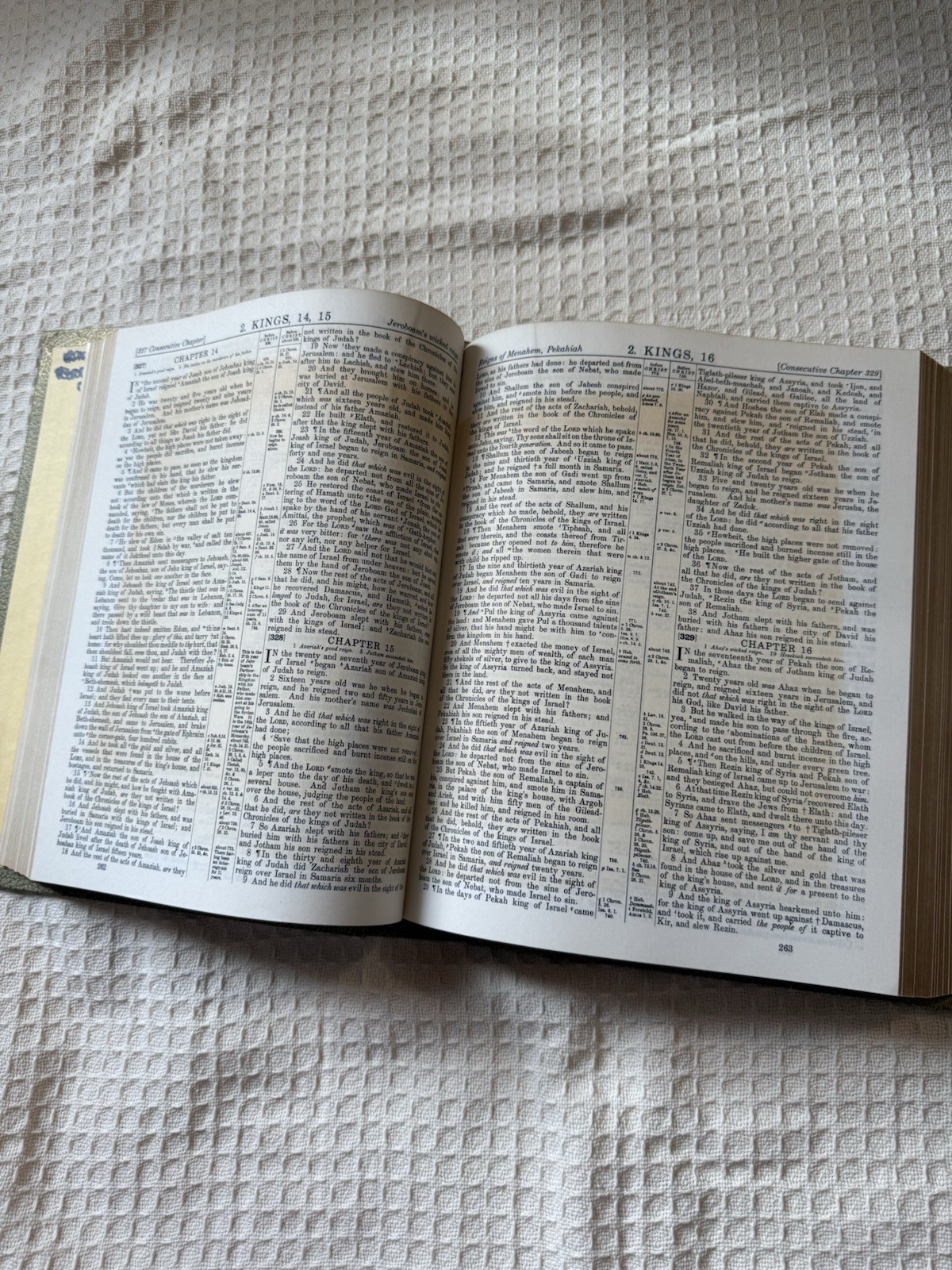 Heirloom Holy Bible Master Reference King James Edition Red Letter 1971 KJV