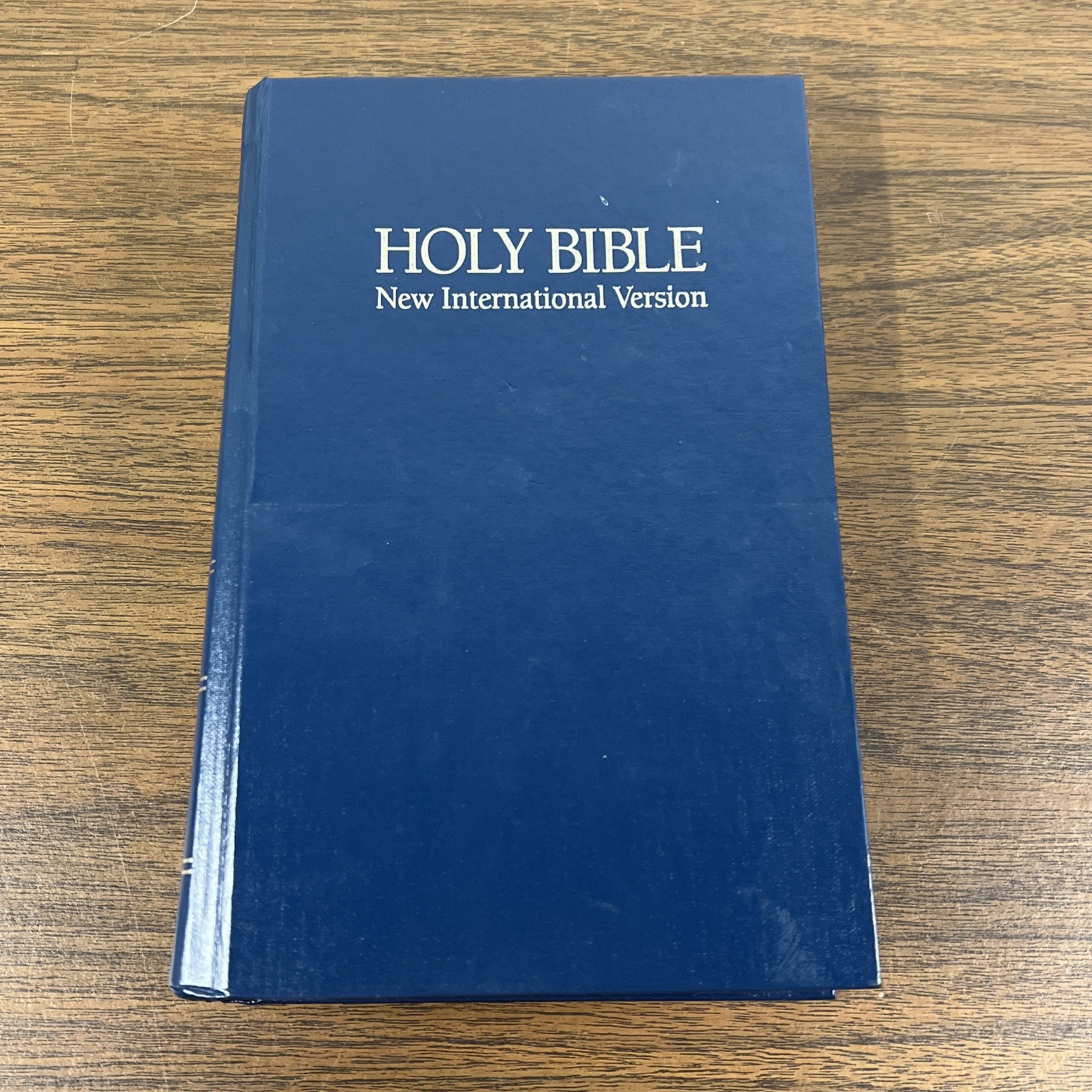 Holy Bible NIV Large Print Edition Zondervan 1985 HC New International Version