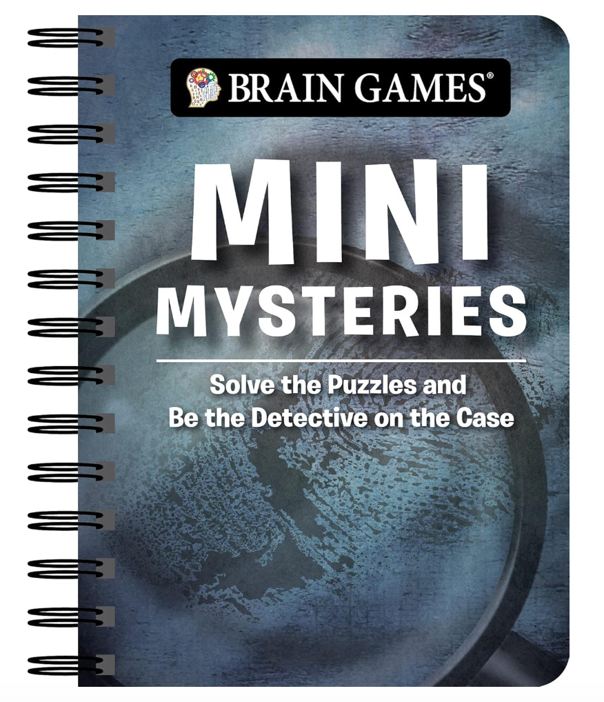 NEW Brain Games – To Go – Mini Mysteries: Solve the Puzzles and Be the Detective