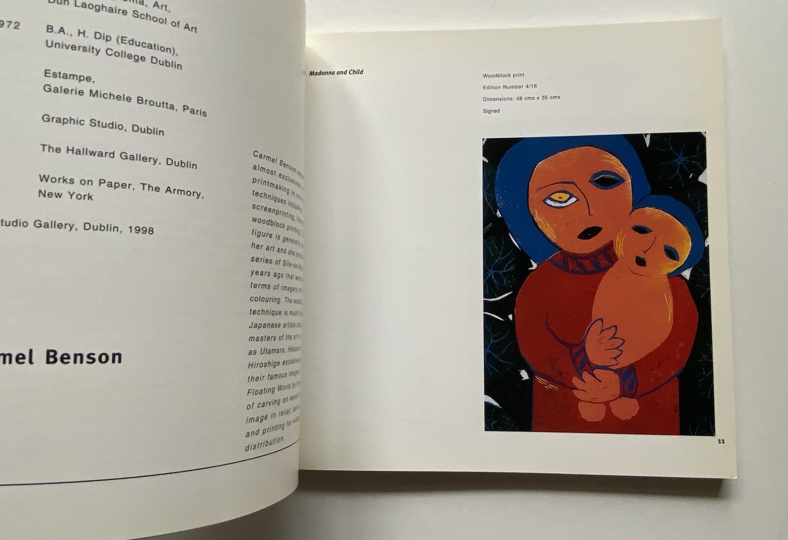 VERY RARE 2003 Government of Ireland ART EXHIBITION BOOK Impressions Exhibition