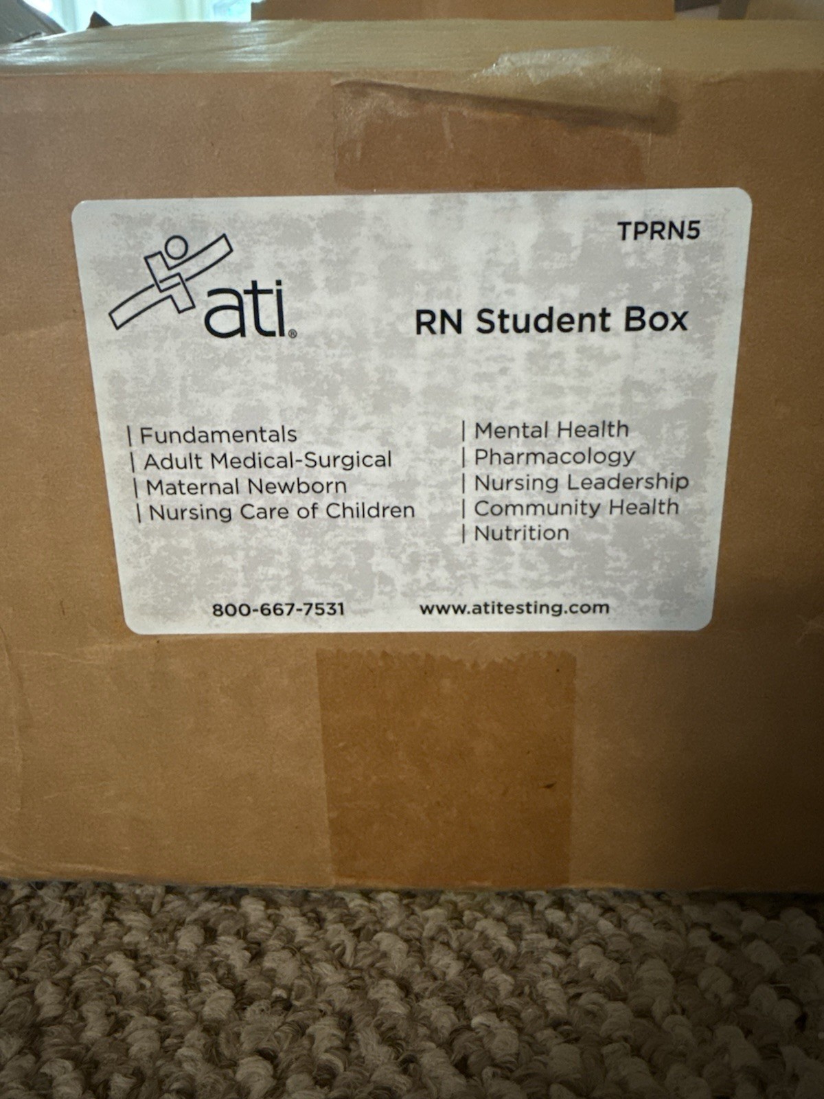 ATI RN Student Box Book Bundle